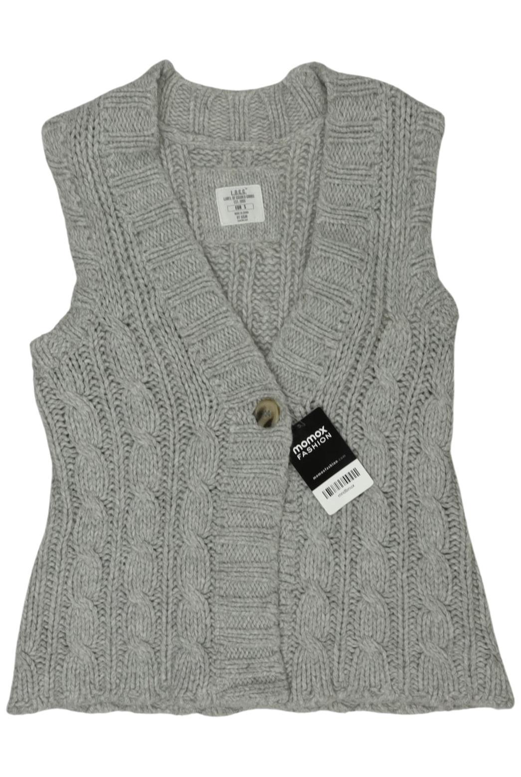 

H&M Damen Weste, grau, Gr. 36