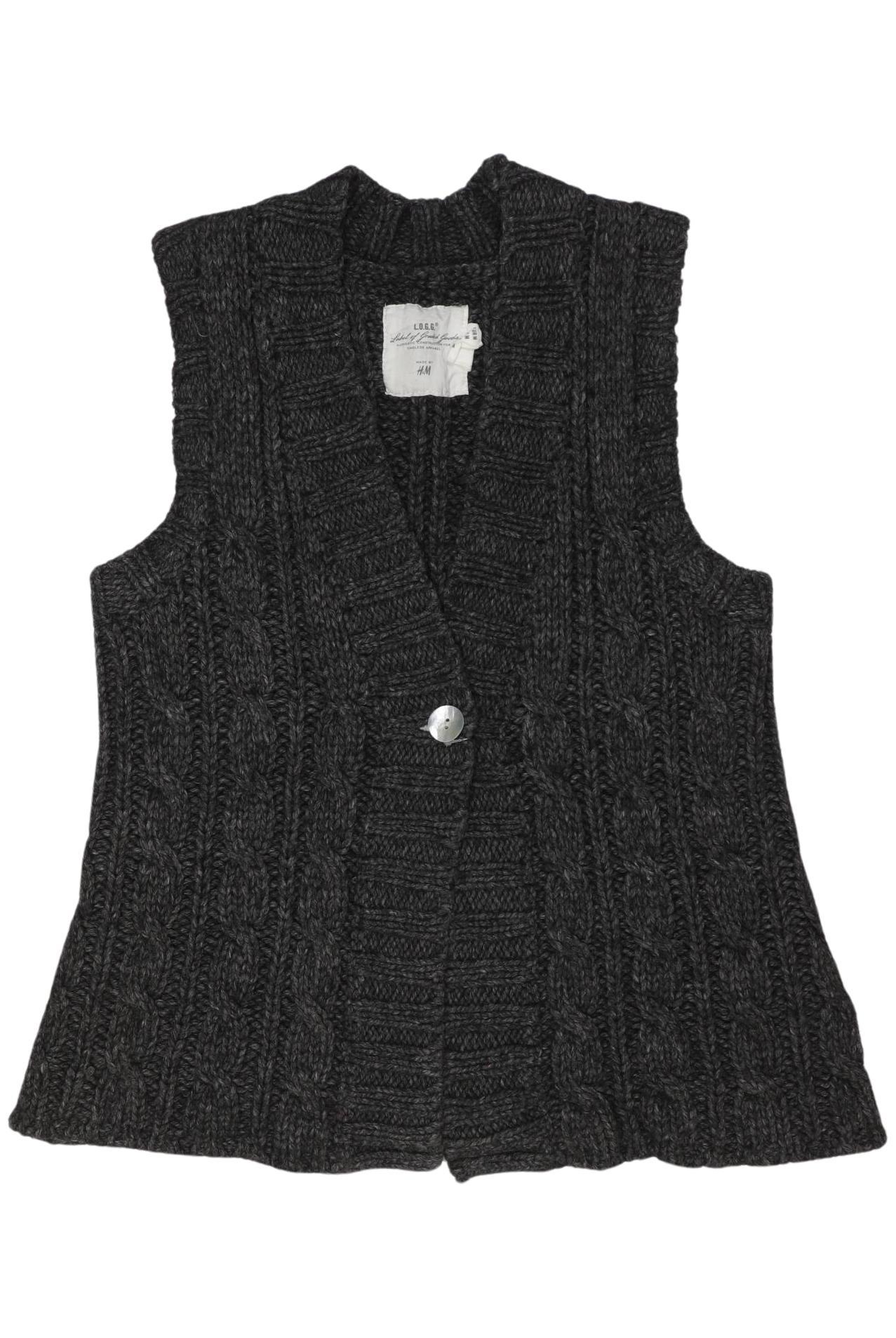 

H&M Damen Weste, grau, Gr. 38