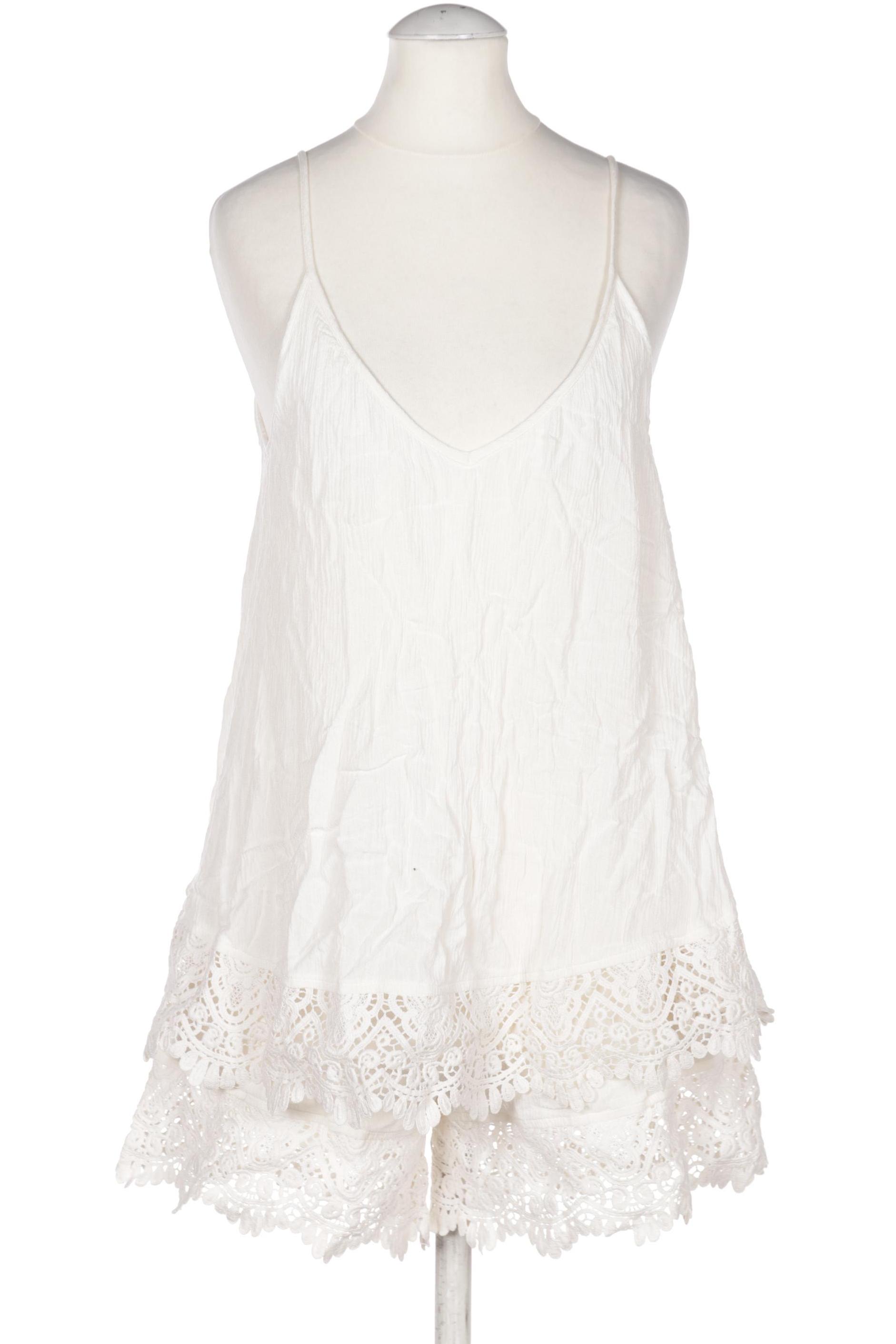 

H&M Damen Jumpsuit/Overall, cremeweiß