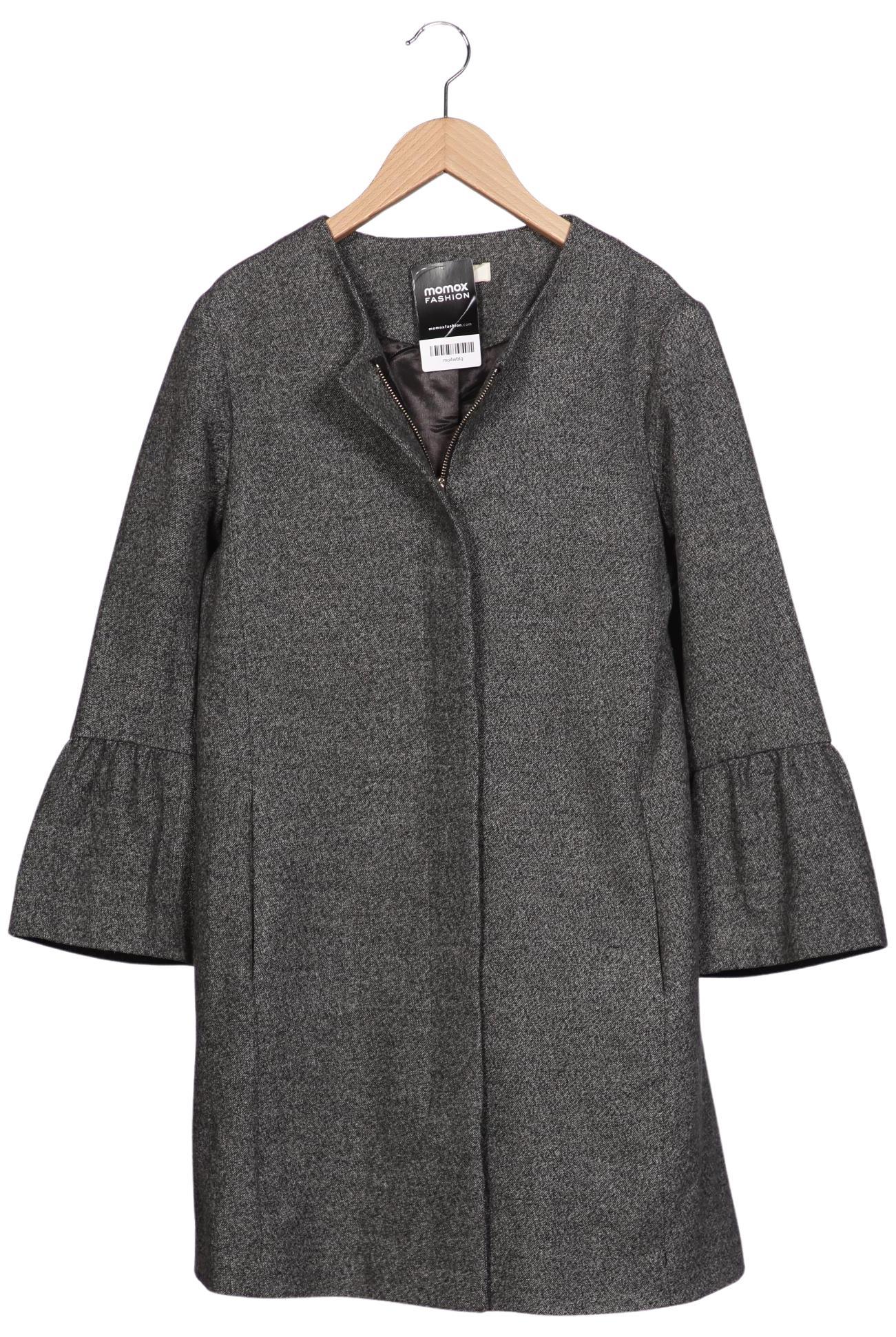 

H&M Damen Mantel, grau, Gr. 36