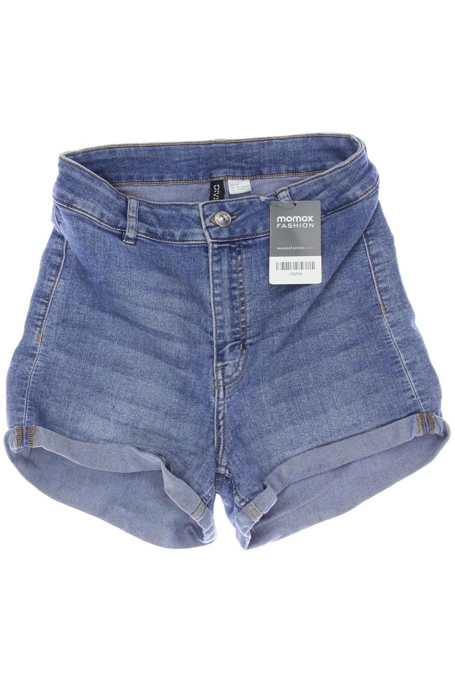 

H&M Damen Shorts, blau, Gr. 40