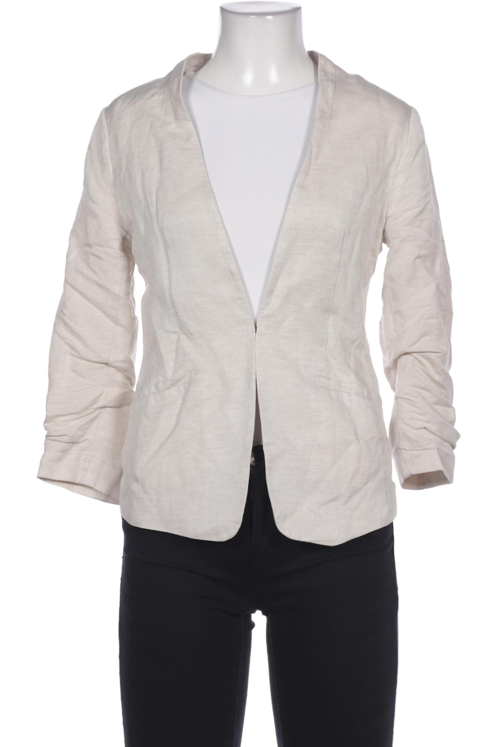 

H&M Damen Blazer, cremeweiß, Gr. 36