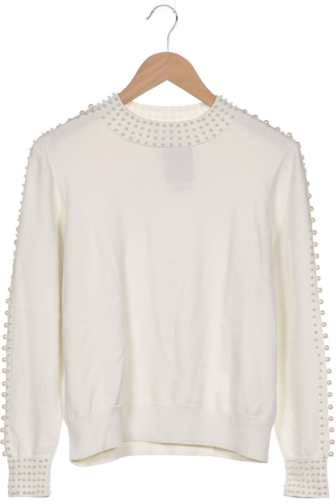 

H&M Damen Pullover, weiß, Gr. 38