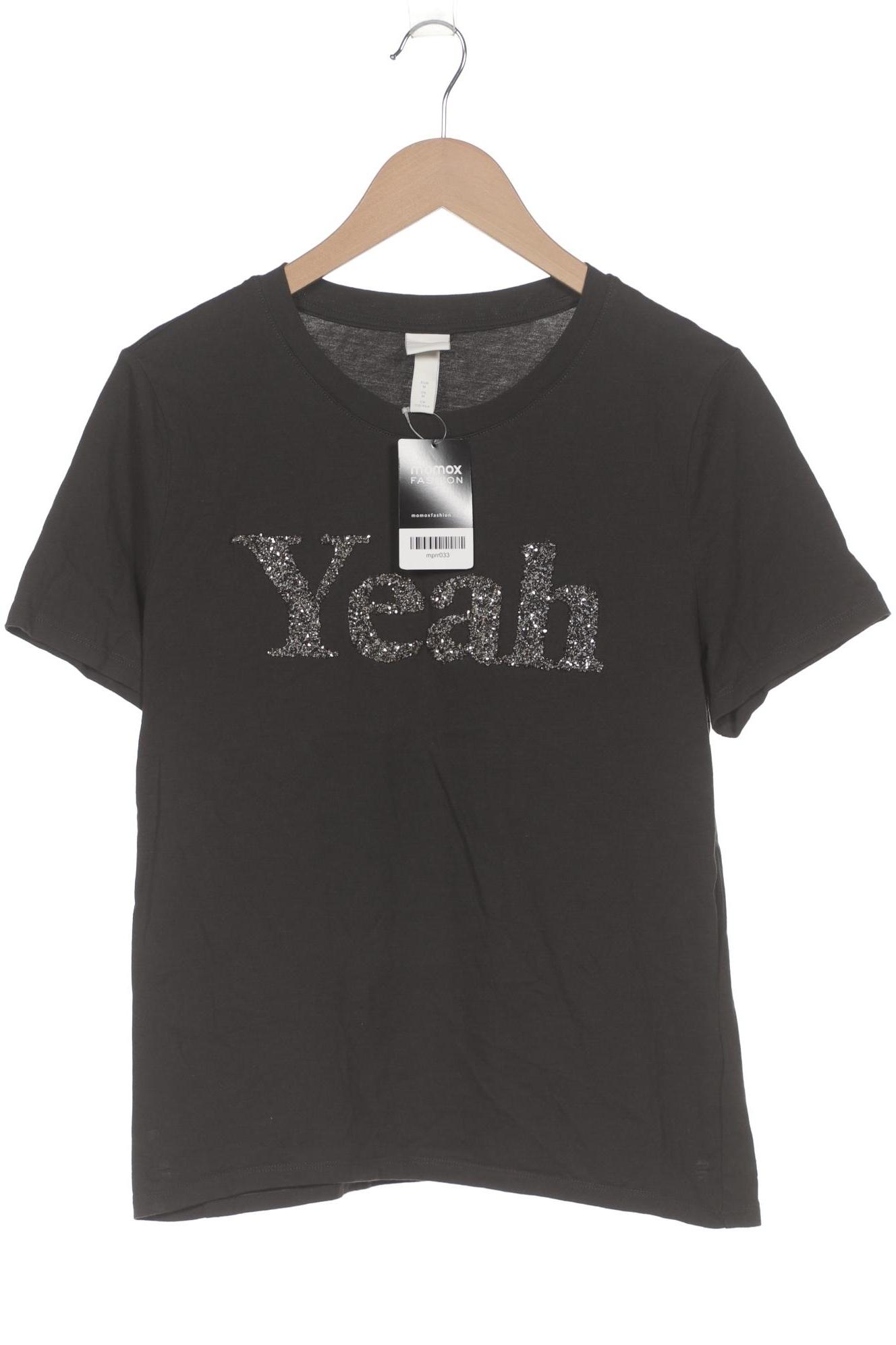 

H&M Damen T-Shirt, grün, Gr. 38