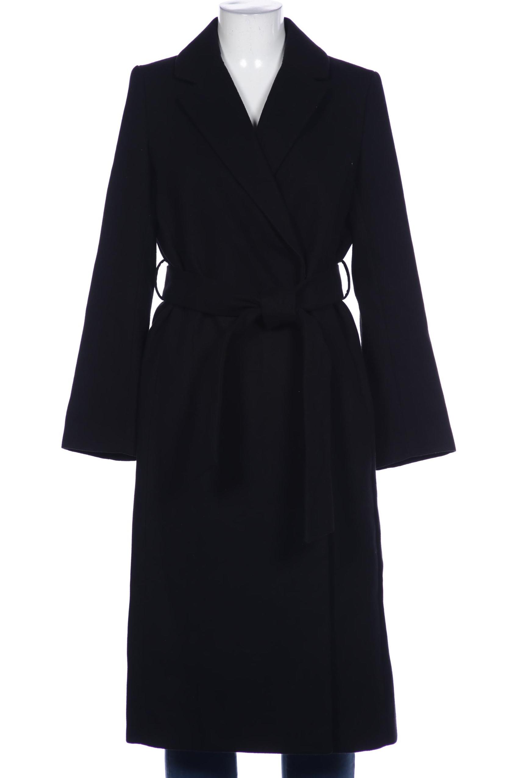 

H&M Damen Mantel, schwarz, Gr. 38