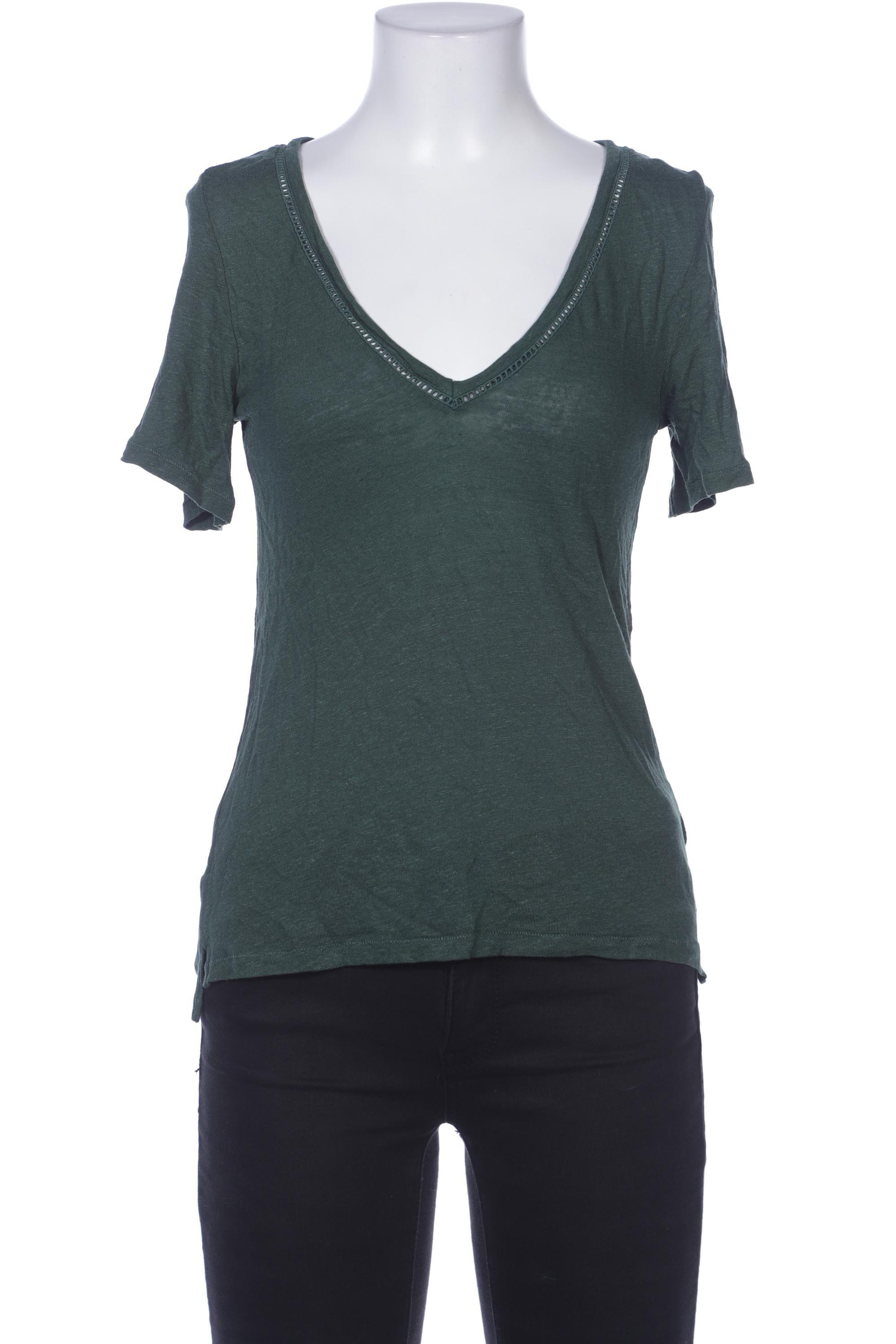 

H&M Damen T-Shirt, grün, Gr. 34