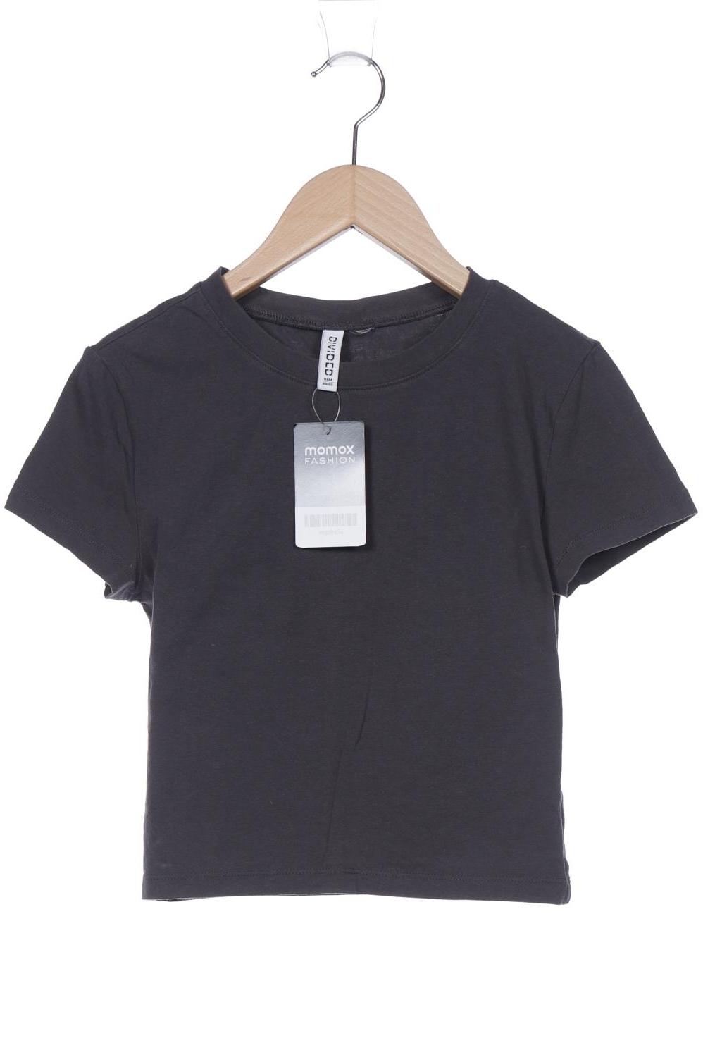 

H&M Damen T-Shirt, grau, Gr. 34