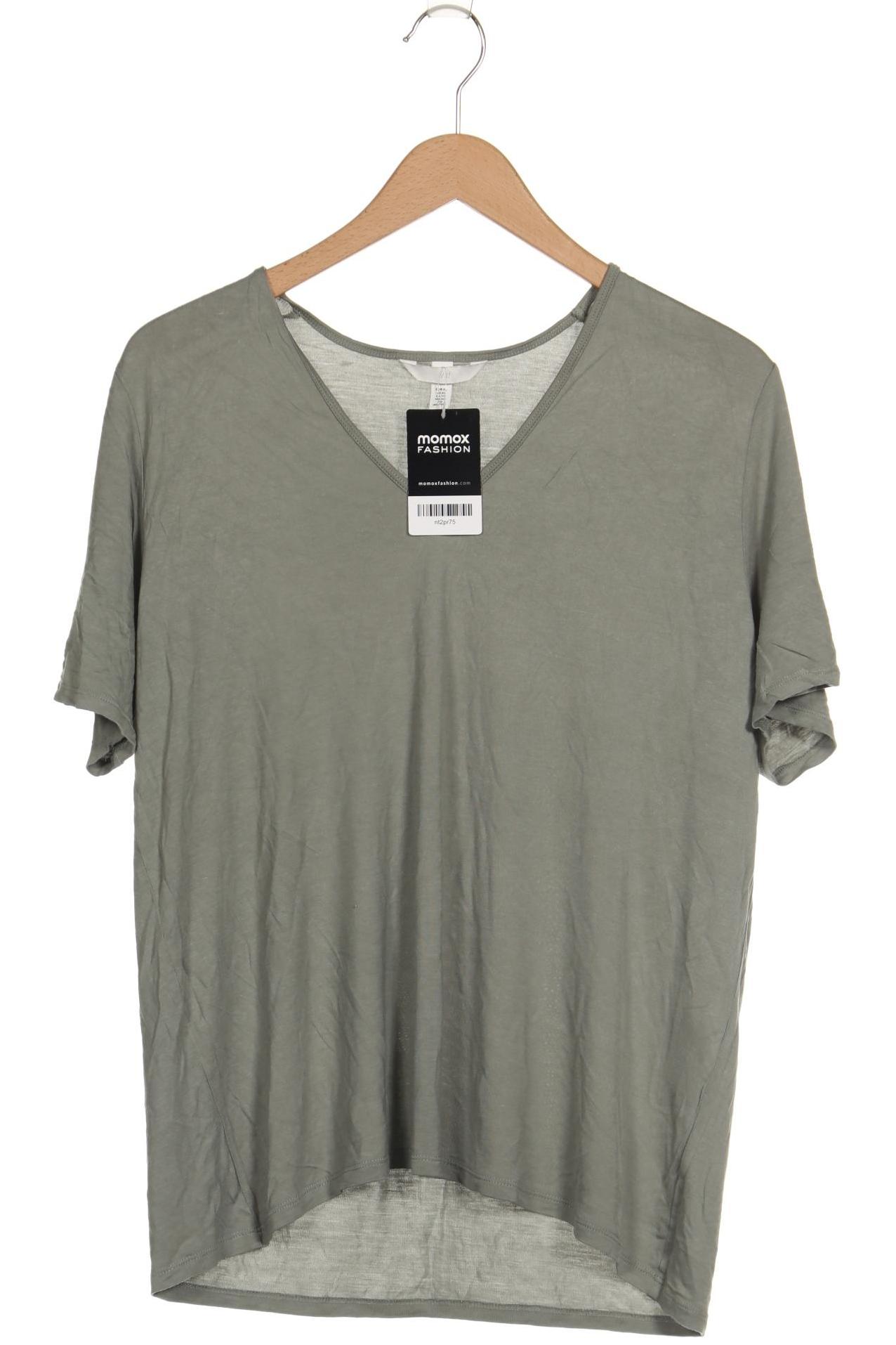 

H&M Damen T-Shirt, grün, Gr. 44