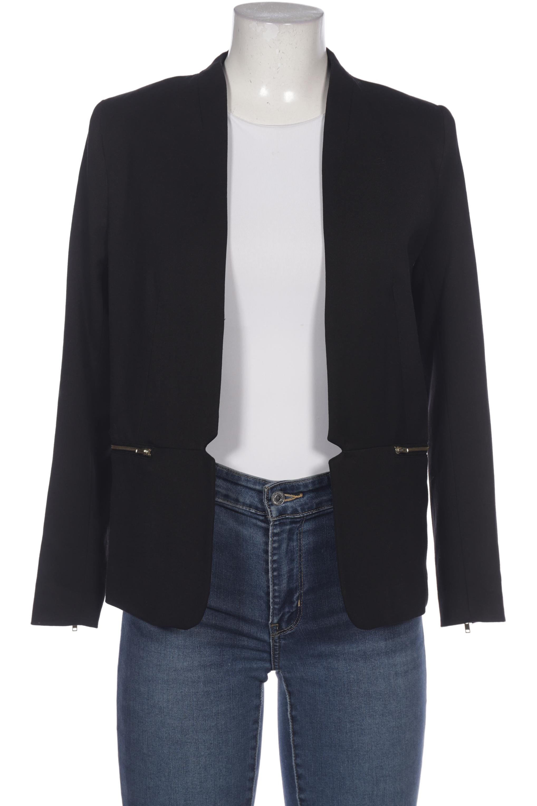 

H&M Damen Blazer, schwarz, Gr. 38