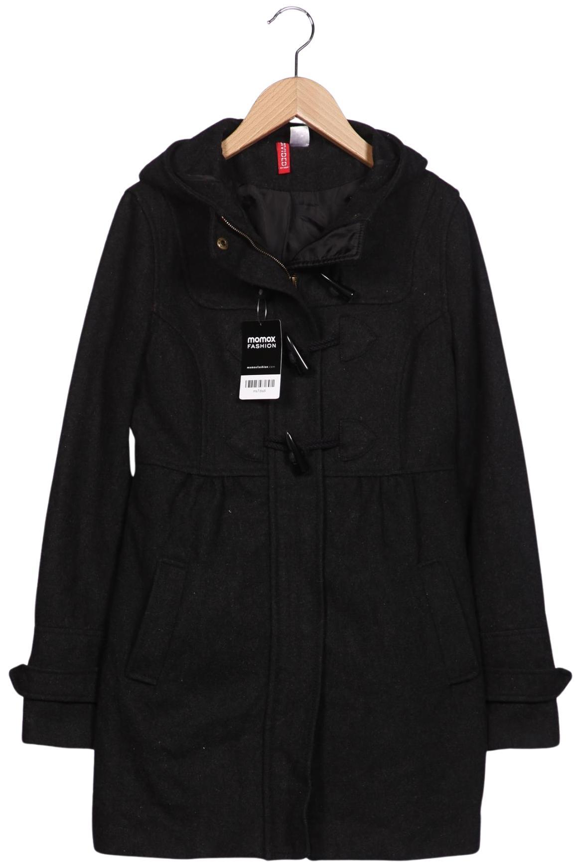 

H&M Damen Mantel, grau, Gr. 36