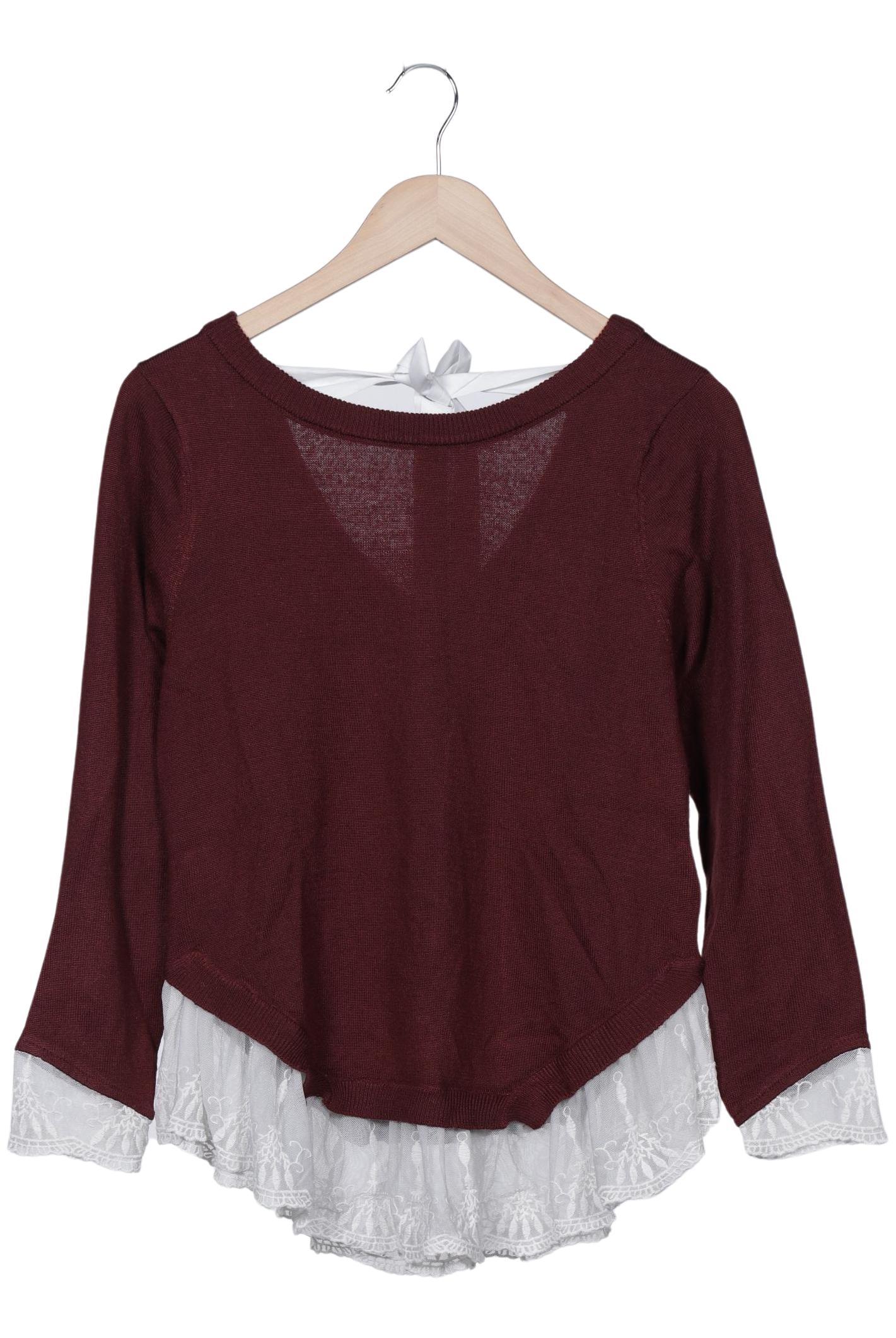 

H&M Damen Pullover, bordeaux, Gr. 34