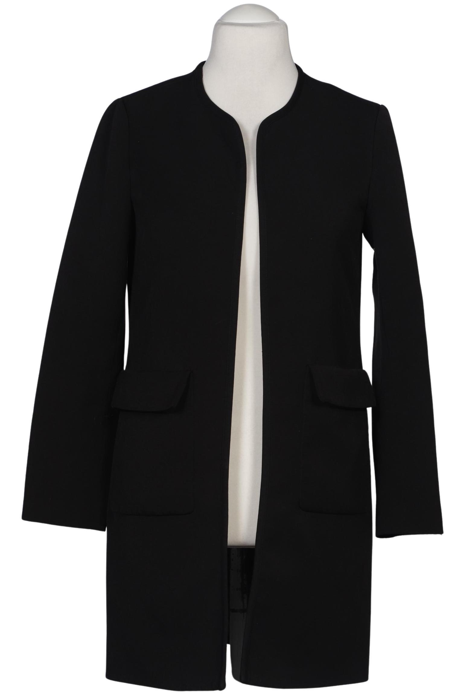 

H&M Damen Mantel, schwarz, Gr. 38