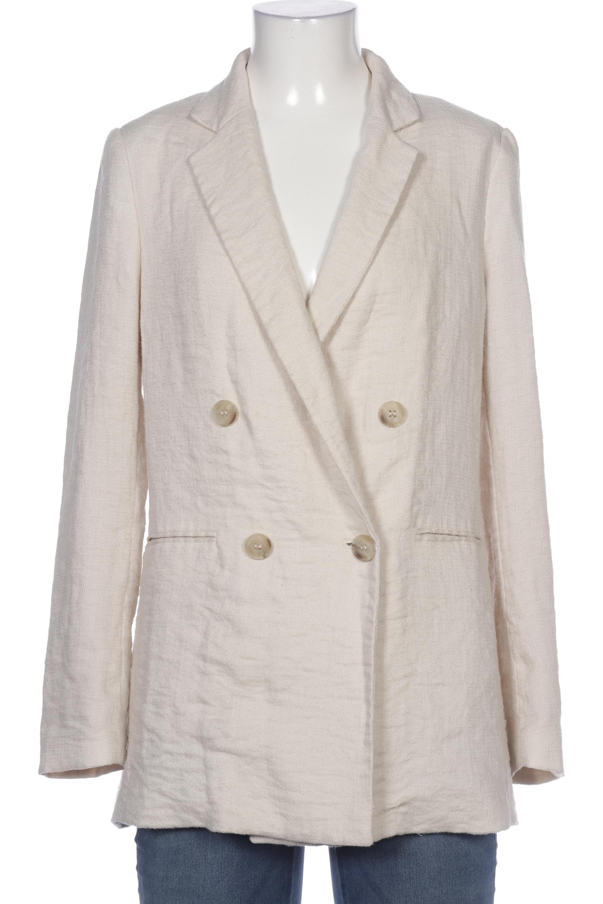 

H&M Damen Blazer, cremeweiß
