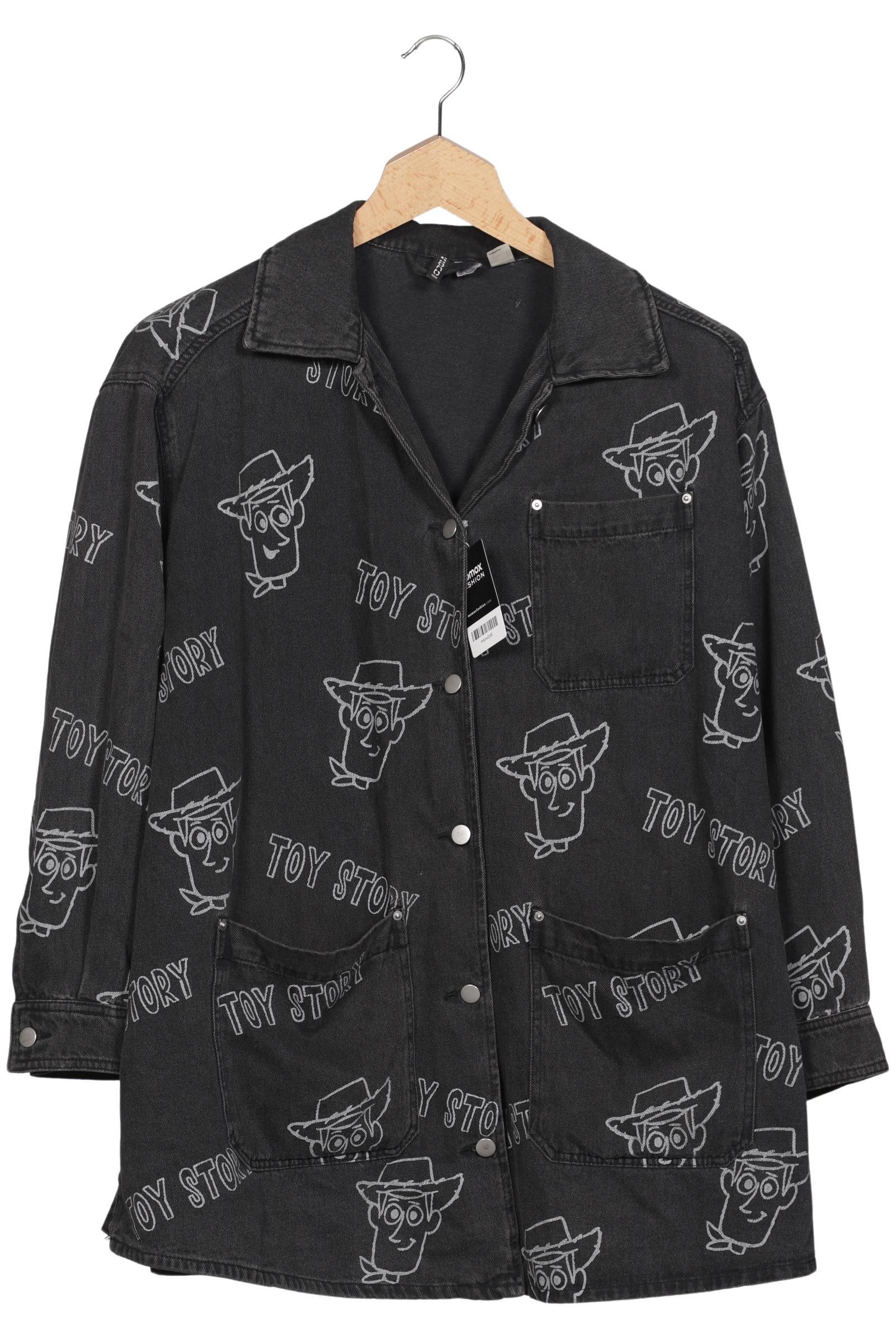 

H&M Damen Mantel, schwarz, Gr. 42