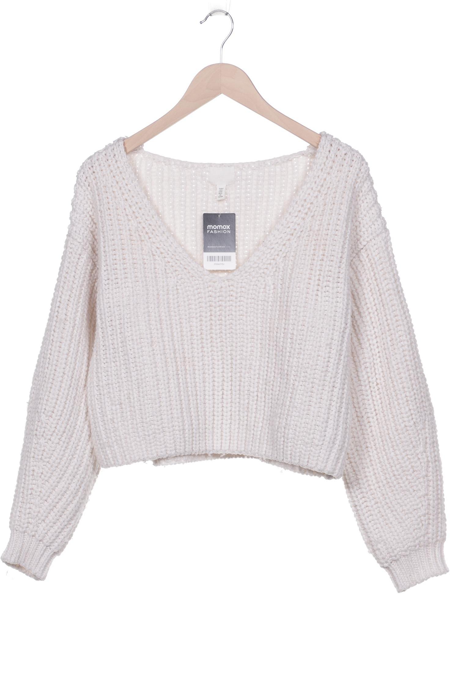 

H&M Damen Pullover, weiß