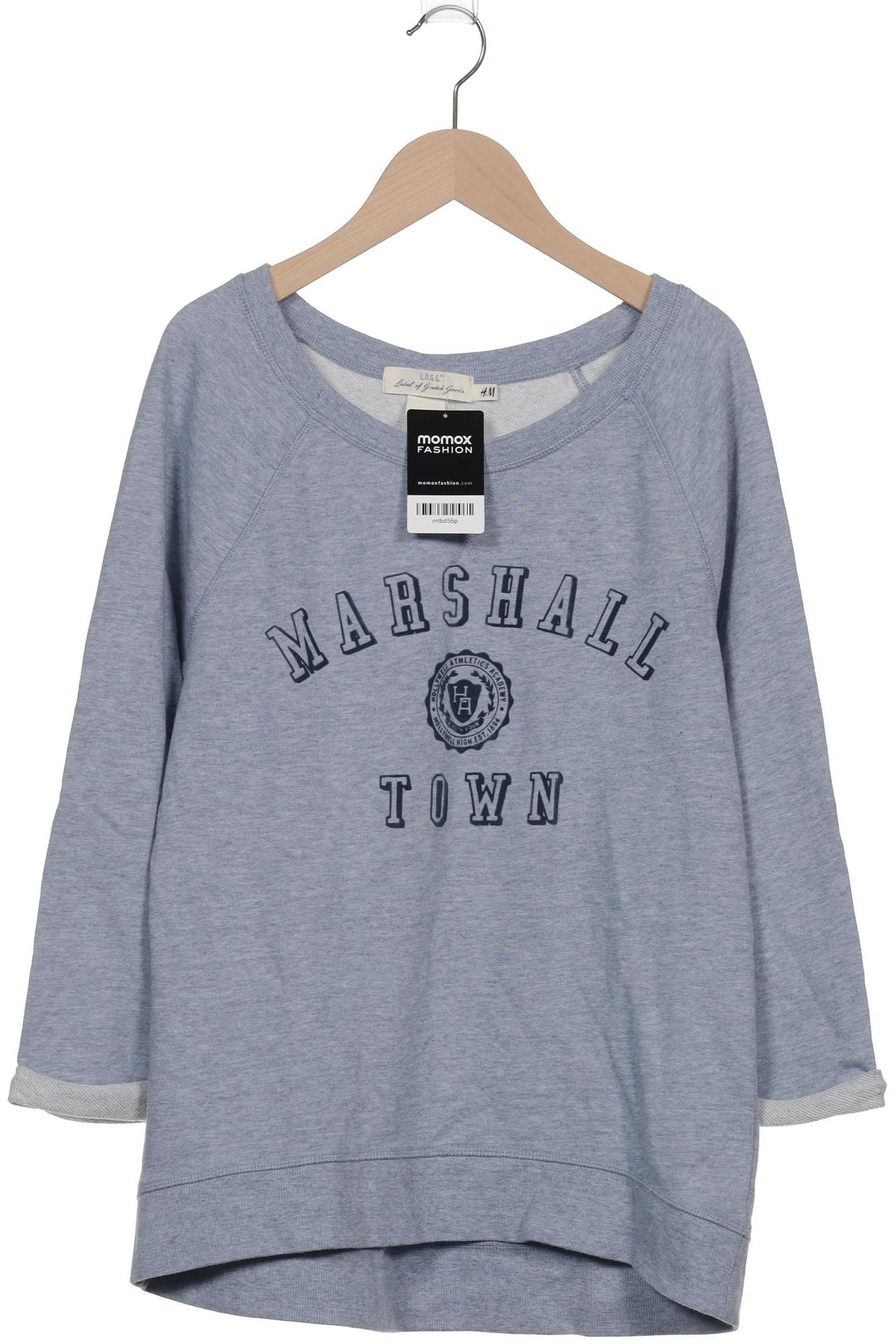 

H&M Damen Sweatshirt, blau, Gr. 38