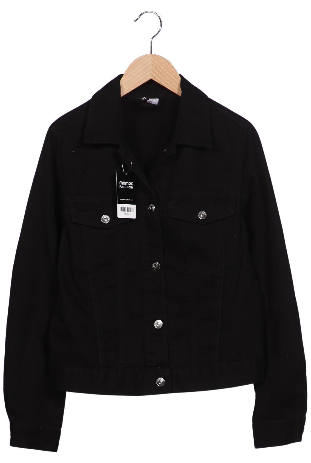 

H&M Damen Jacke, schwarz, Gr. 36