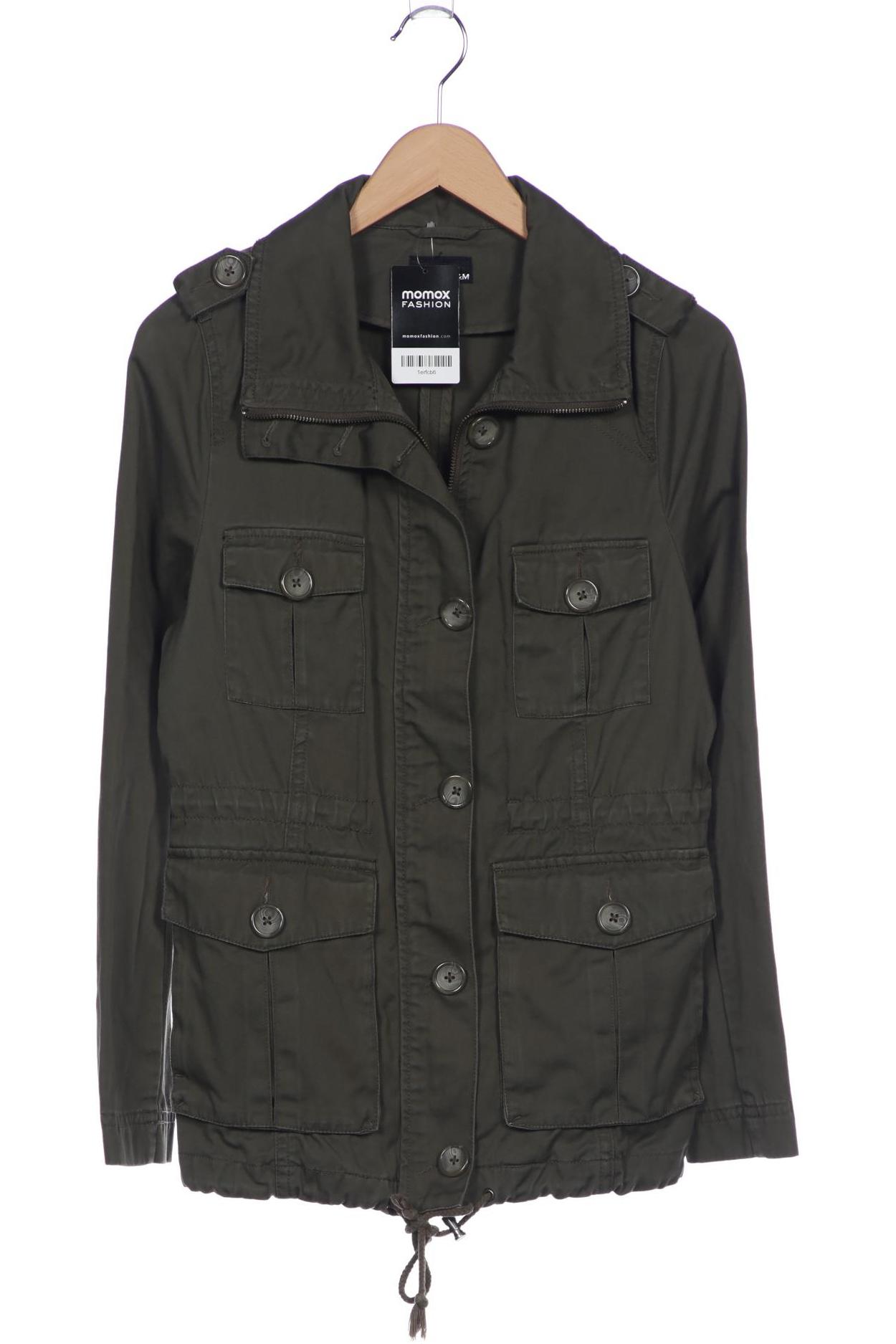 

H&M Damen Jacke, grün, Gr. 38