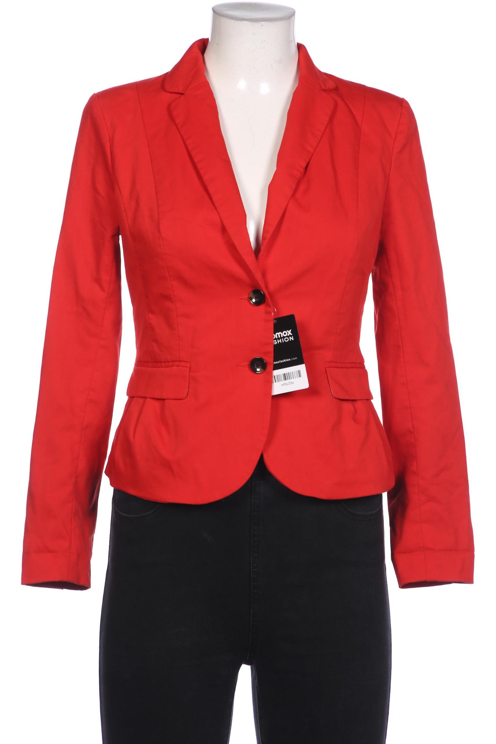 

H&M Damen Blazer, rot, Gr. 38