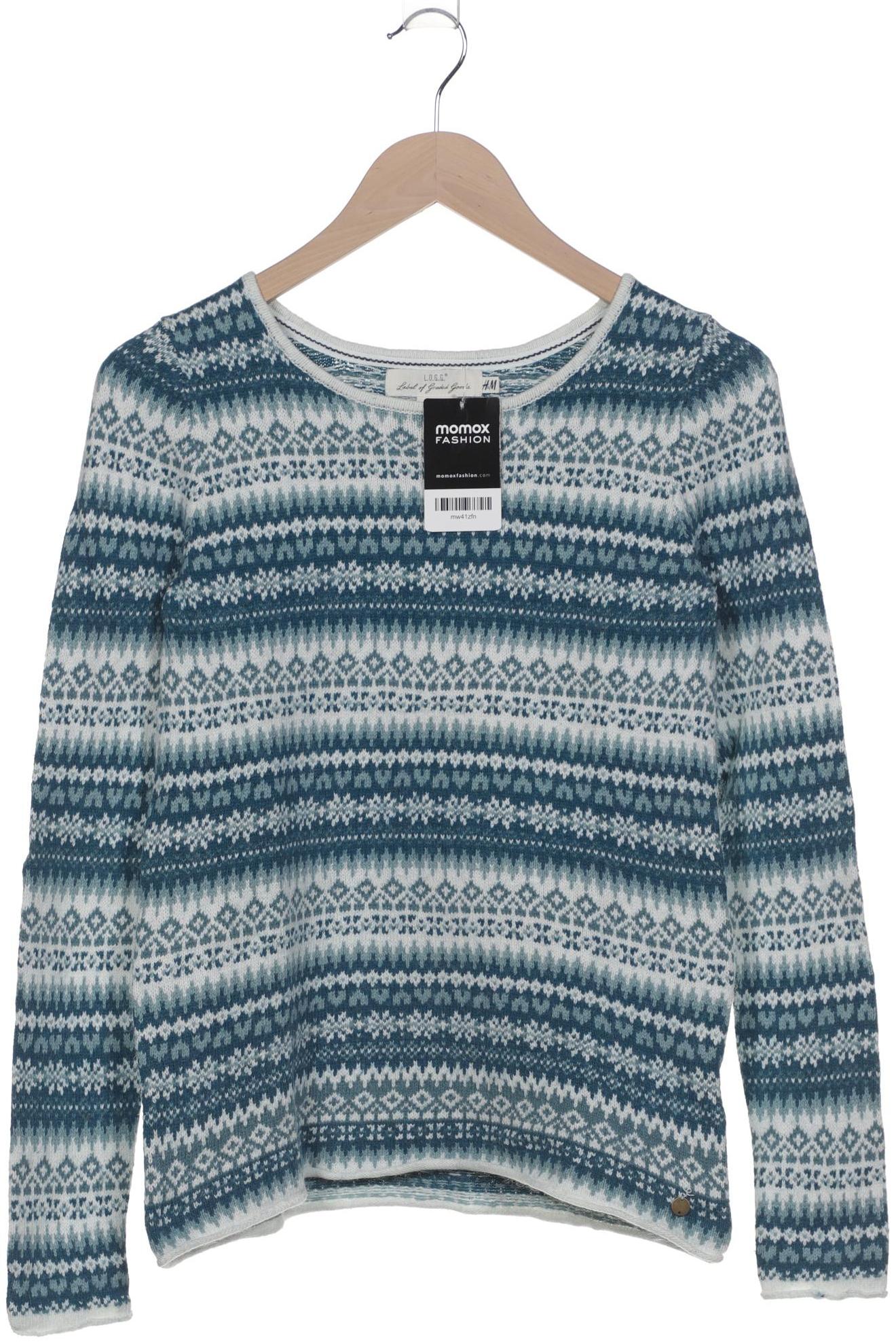 

H&M Damen Pullover, blau, Gr. 36