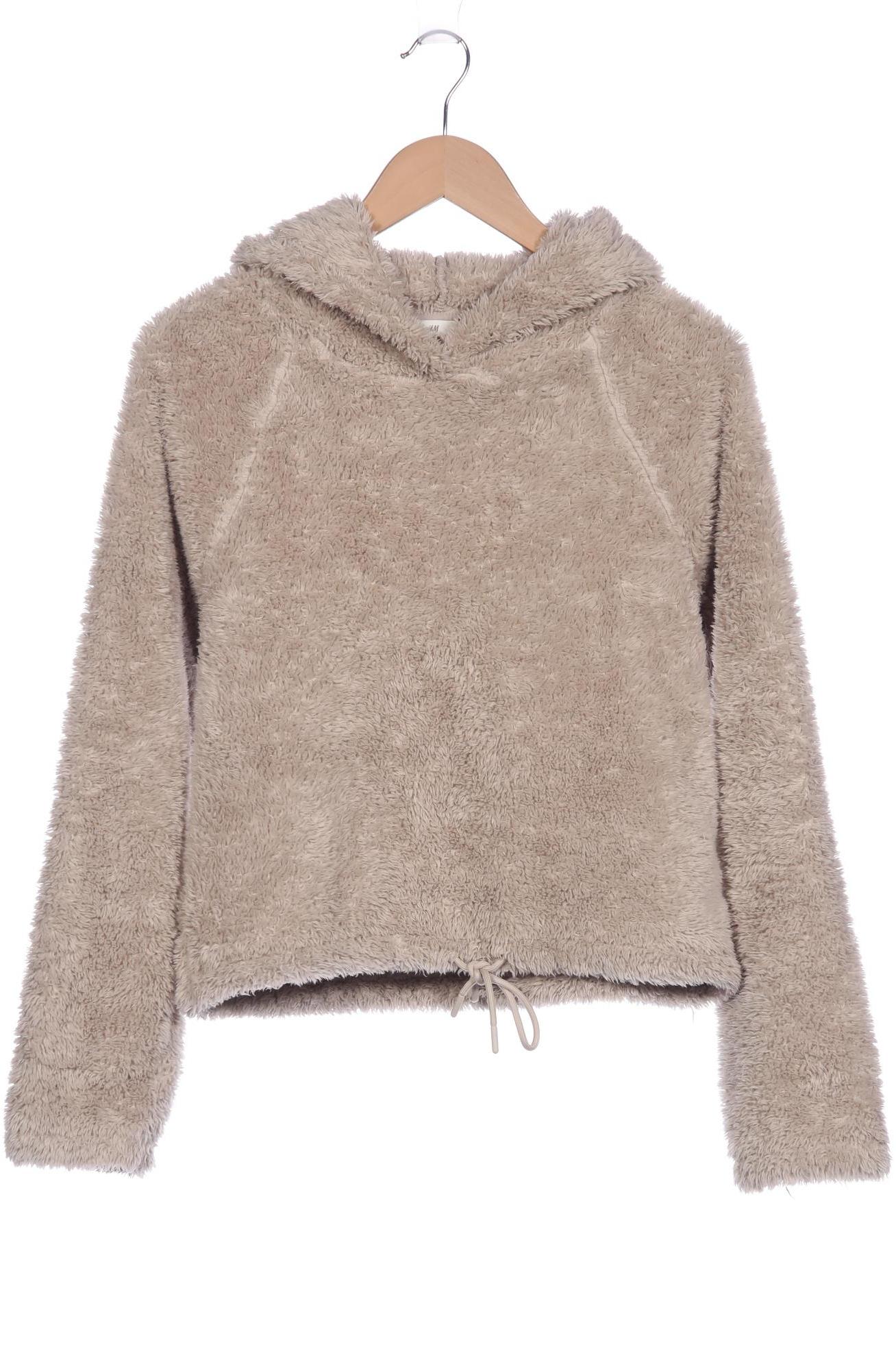 

H&M Damen Kapuzenpullover, beige, Gr. 42
