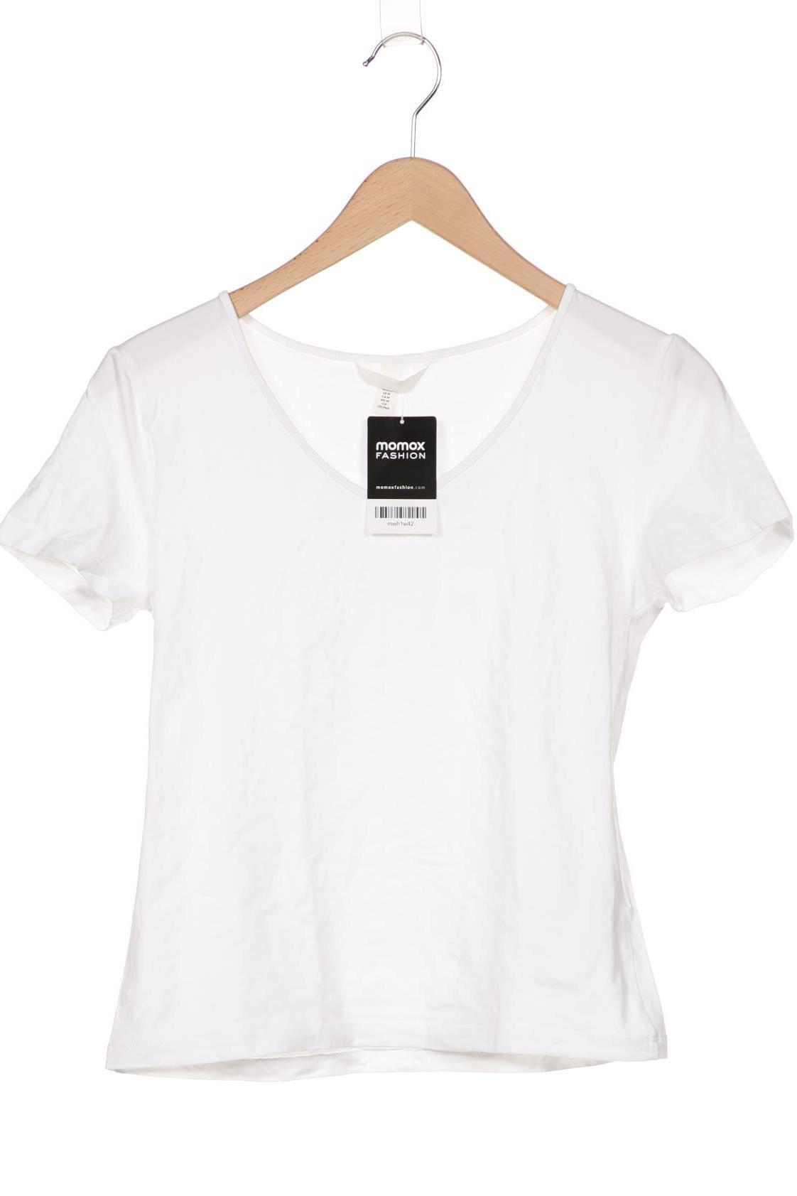 

H&M Damen T-Shirt, weiß