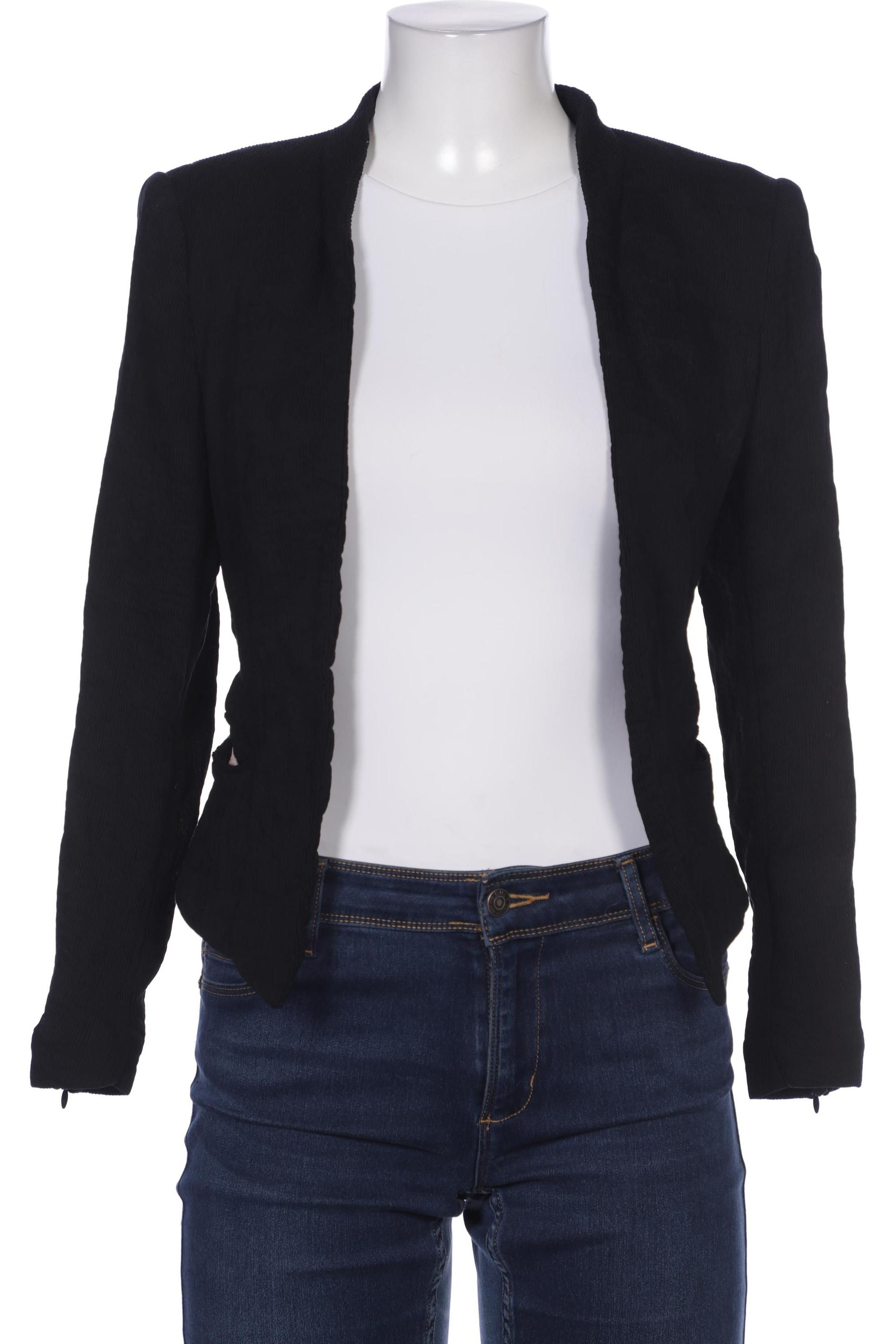 

H&M Damen Blazer, schwarz, Gr. 38
