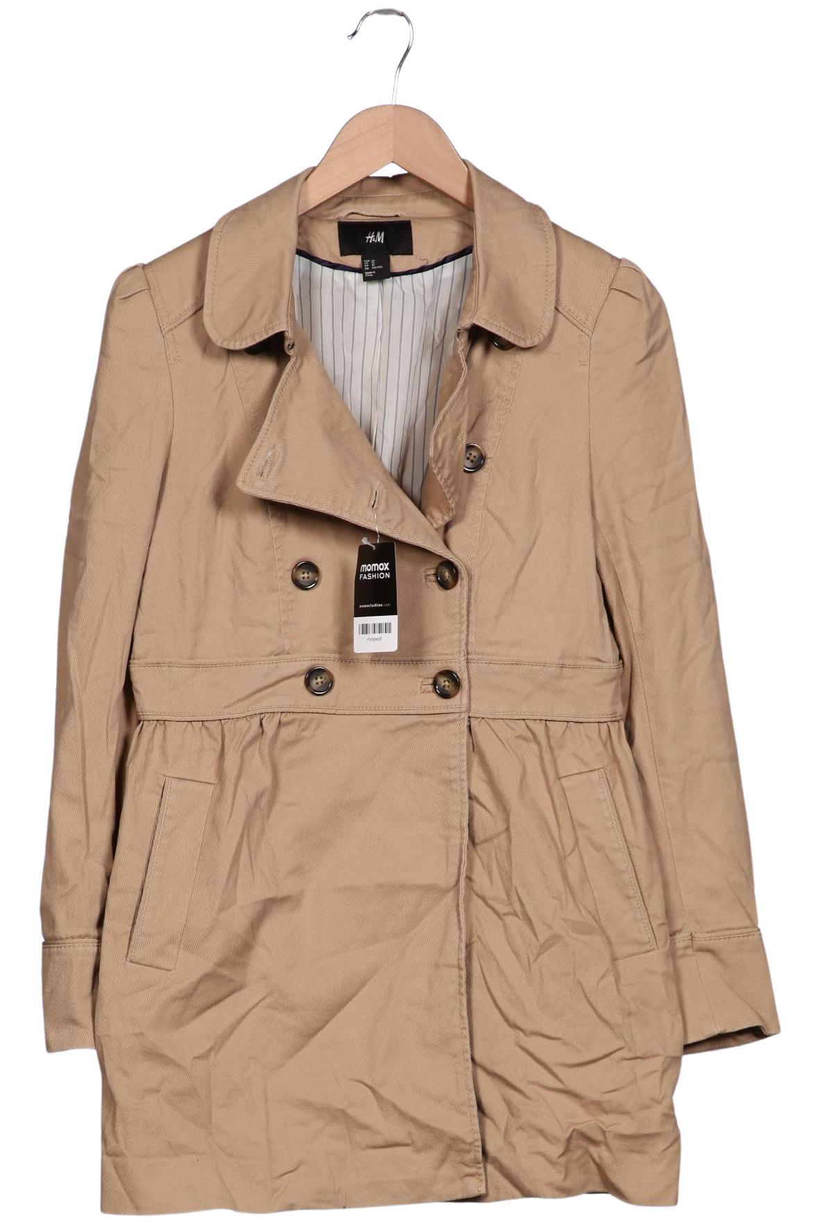 

H&M Damen Mantel, beige, Gr. 40