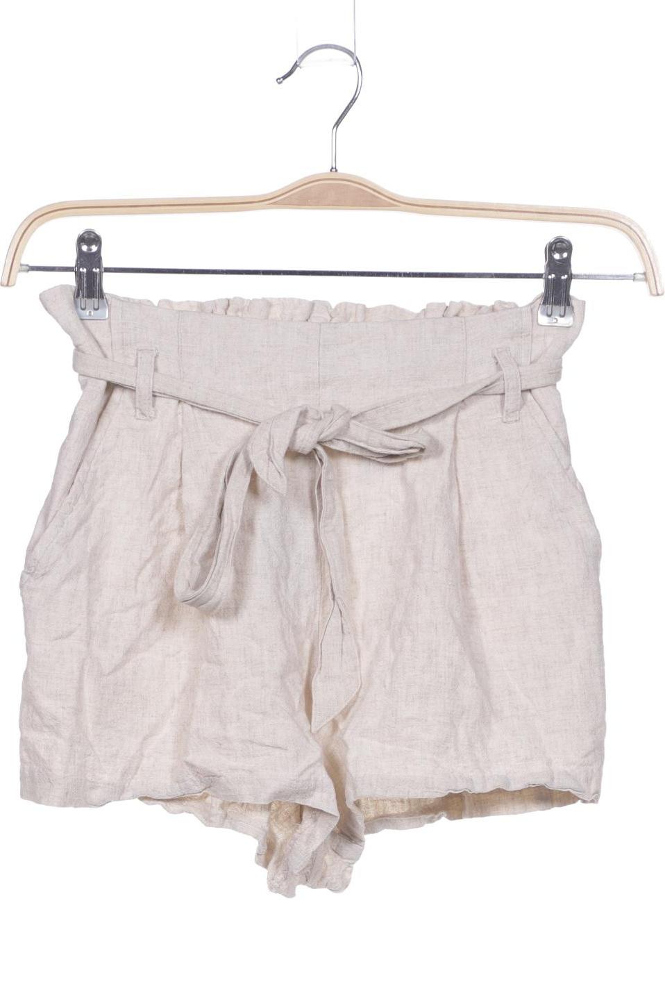 

H&M Damen Shorts, cremeweiß, Gr. 36