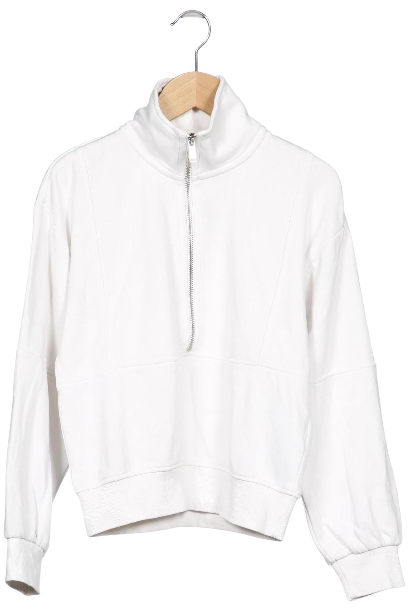

H&M Damen Sweatshirt, weiß, Gr. 32
