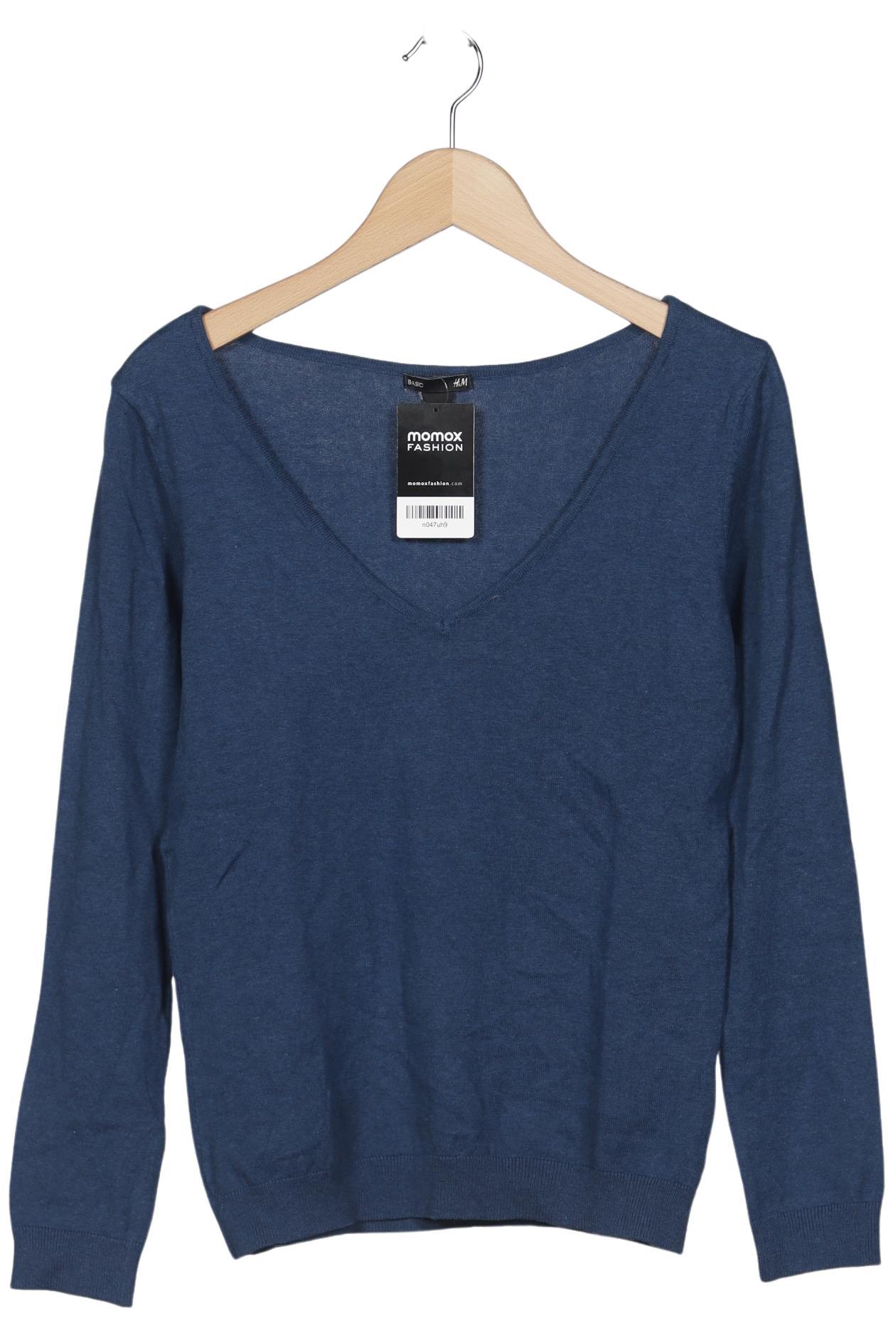 

H&M Damen Pullover, marineblau, Gr. 36