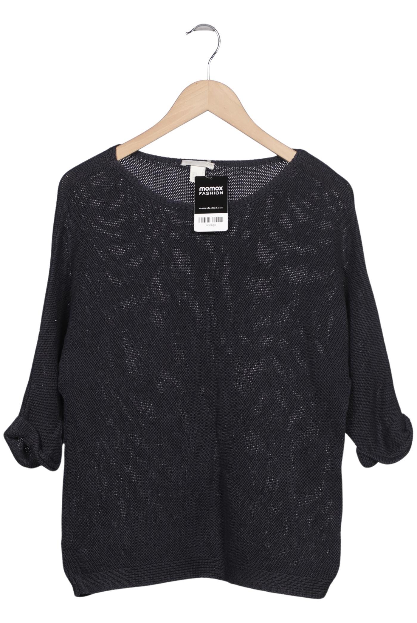 

H&M Damen Pullover, marineblau, Gr. 36