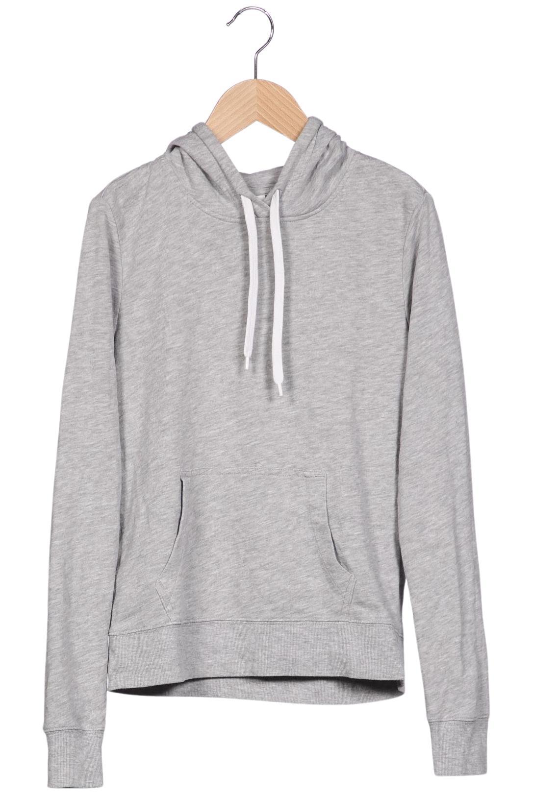 

H&M Damen Kapuzenpullover, grau, Gr. 36