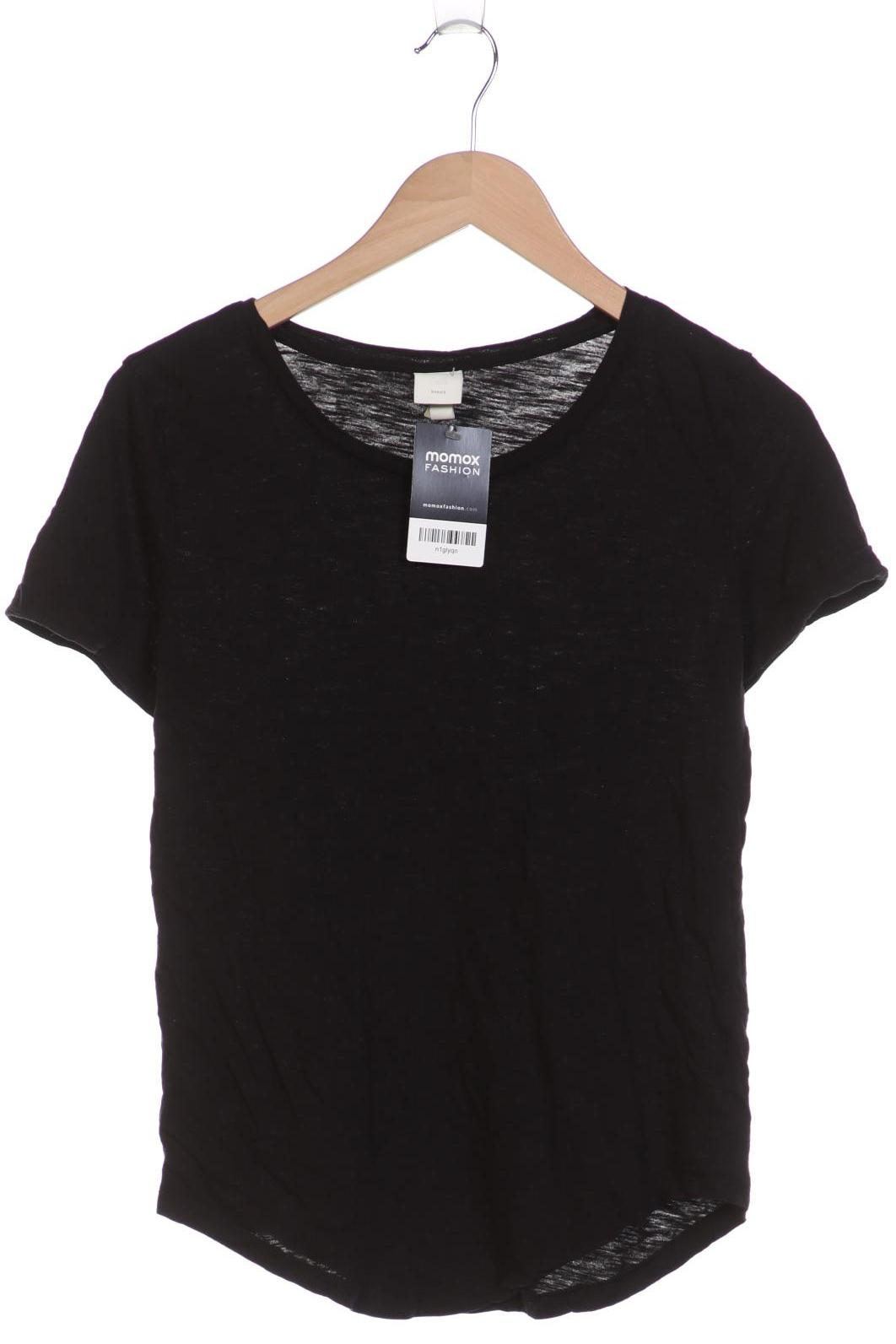 

H&M Damen T-Shirt, schwarz, Gr. 36