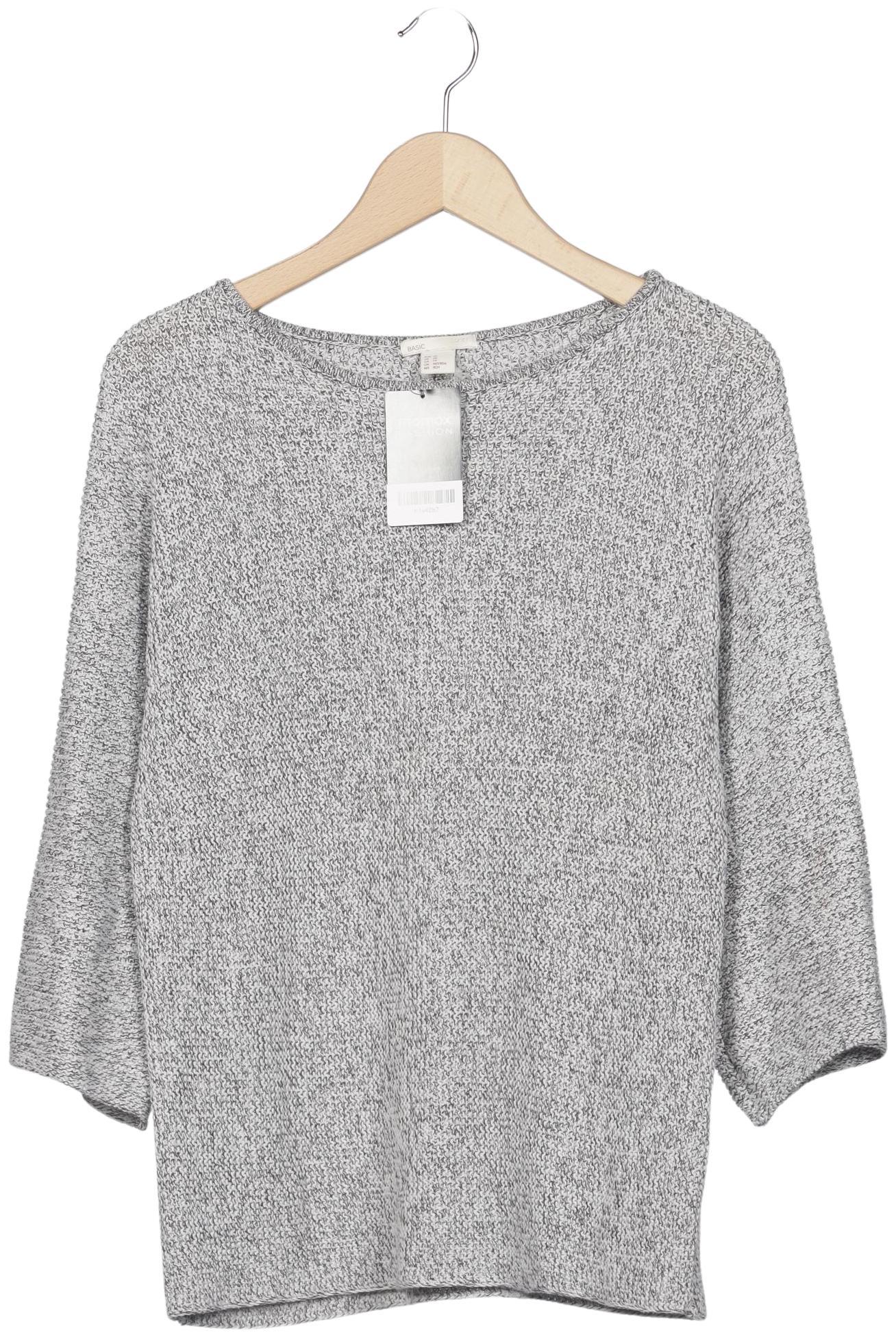 

H&M Damen Pullover, grau, Gr. 34