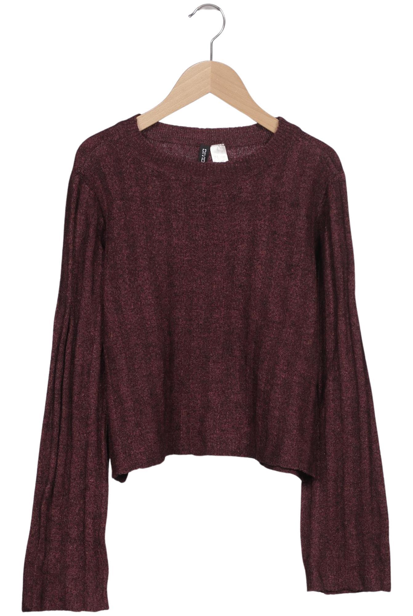 

H&M Damen Pullover, bordeaux, Gr. 36