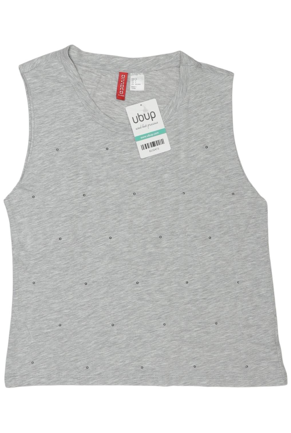 

H&M Damen Top, grau, Gr. 36