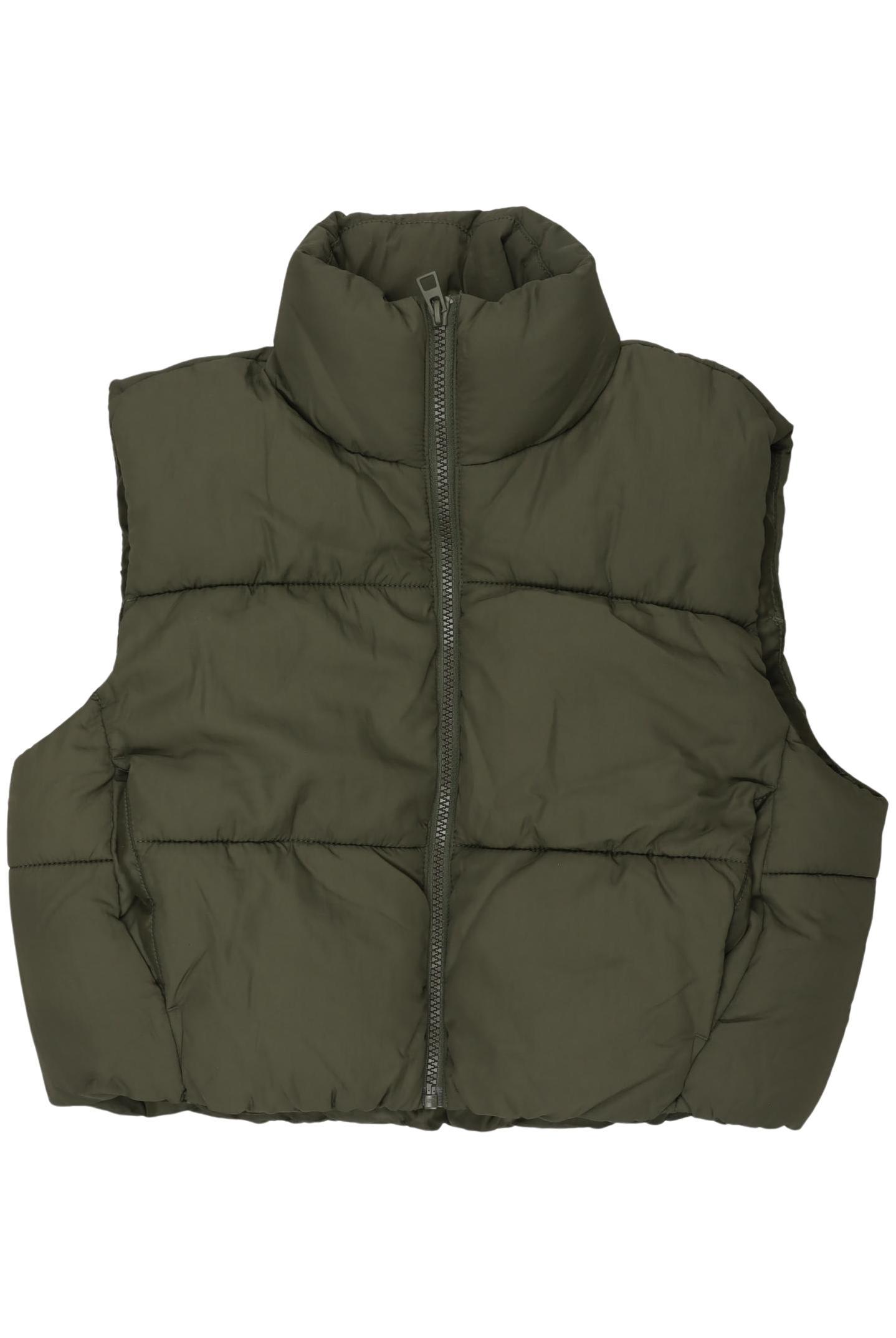 

H&M Damen Weste, grün, Gr. 32