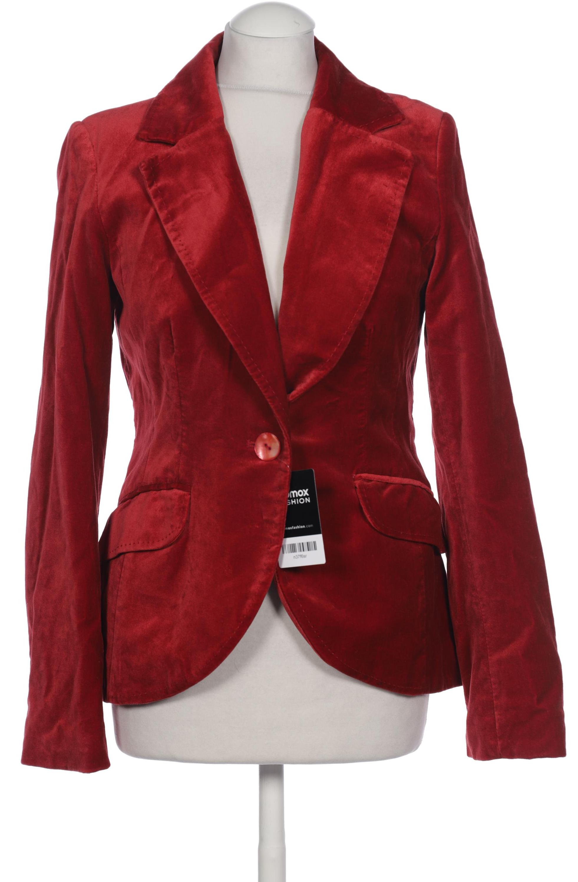 

H&M Damen Blazer, rot, Gr. 38