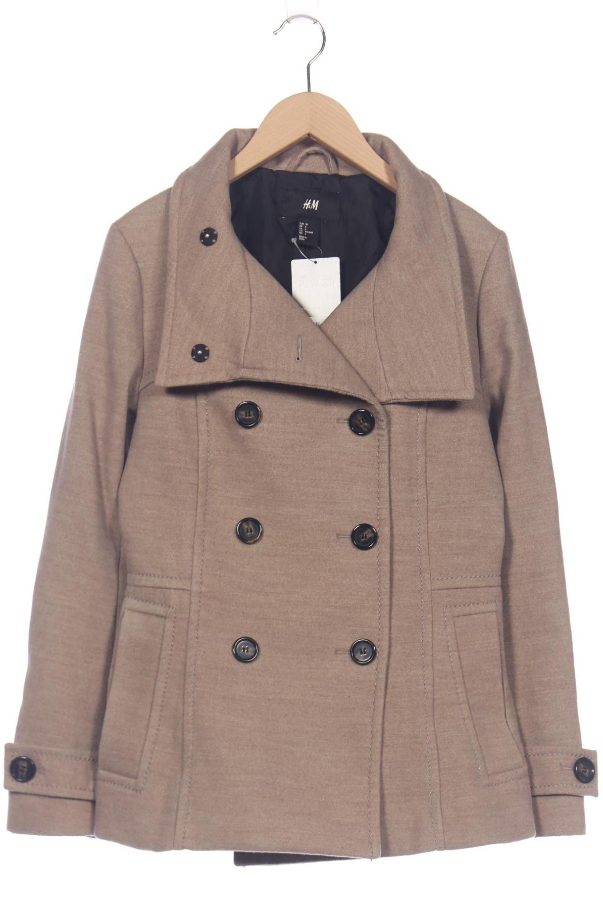 

H&M Damen Jacke, beige, Gr. 36
