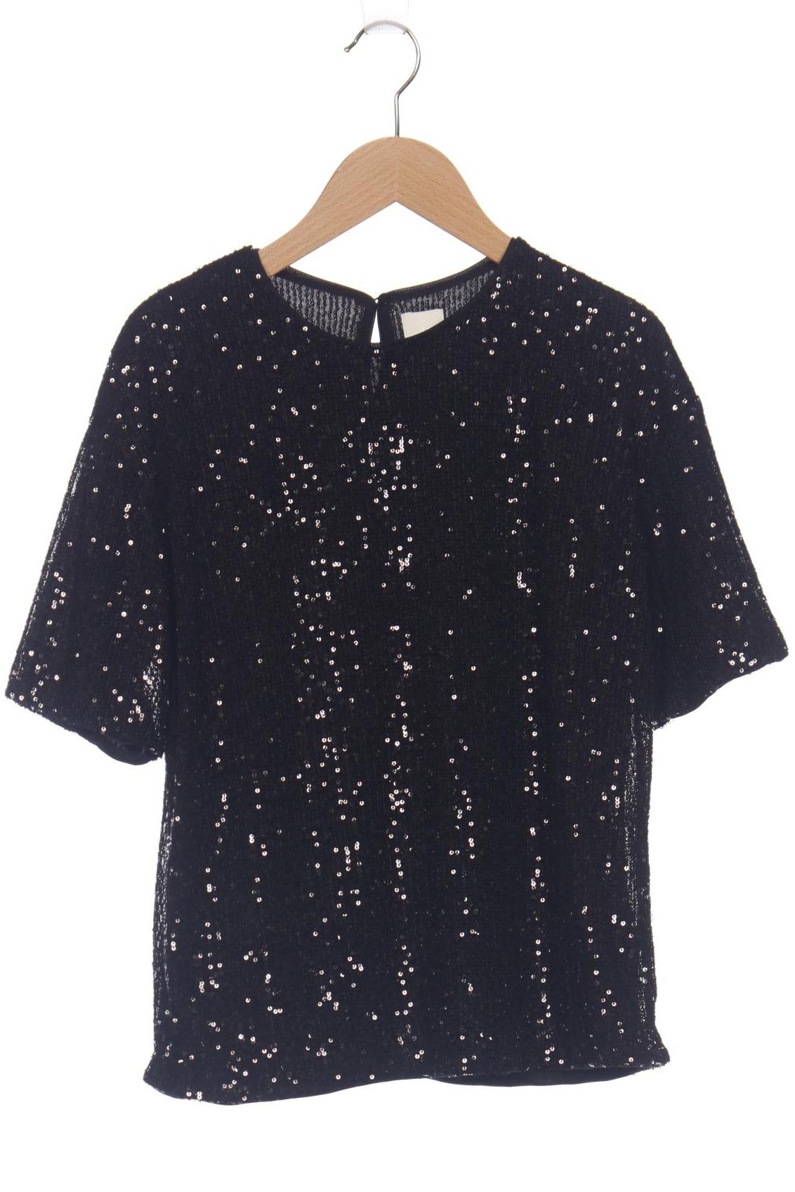 

H&M Damen Bluse, schwarz, Gr. 36