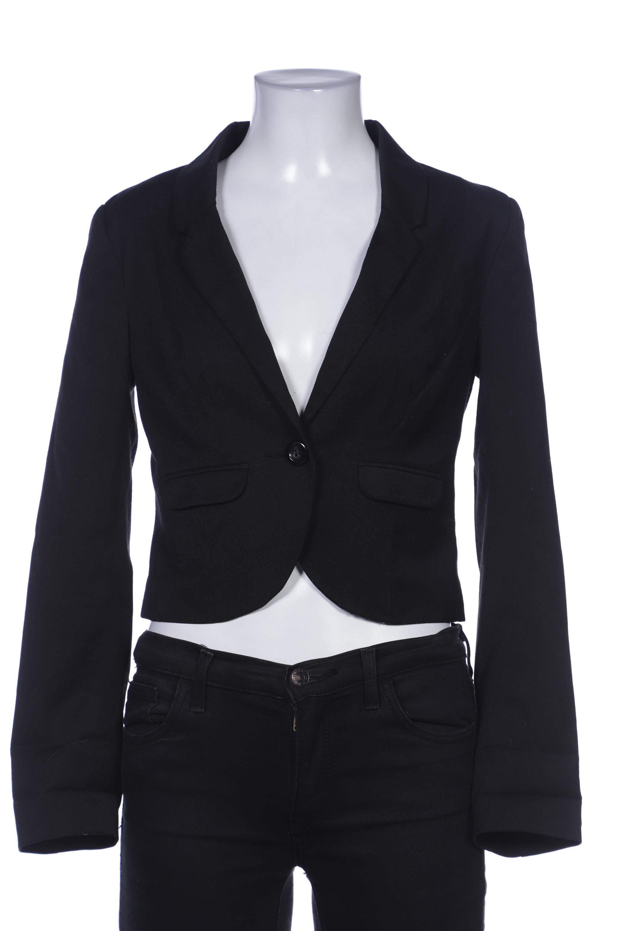 

H&M Damen Blazer, schwarz, Gr. 36
