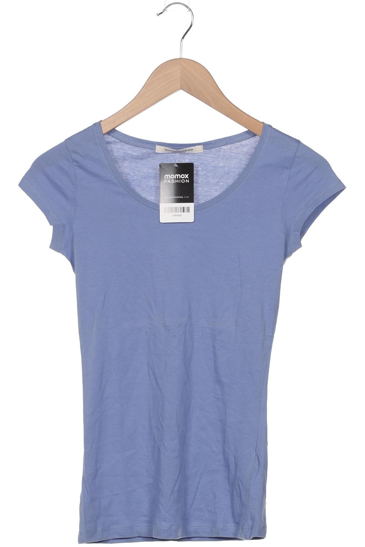 

H&M Damen T-Shirt, blau, Gr. 34