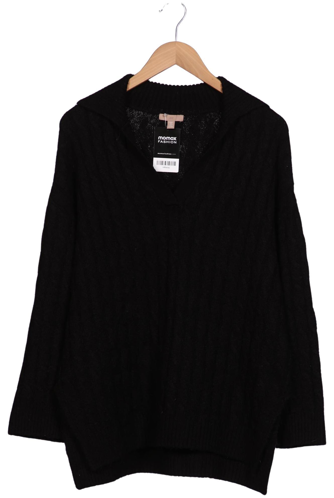 

H&M Damen Pullover, schwarz, Gr. 36