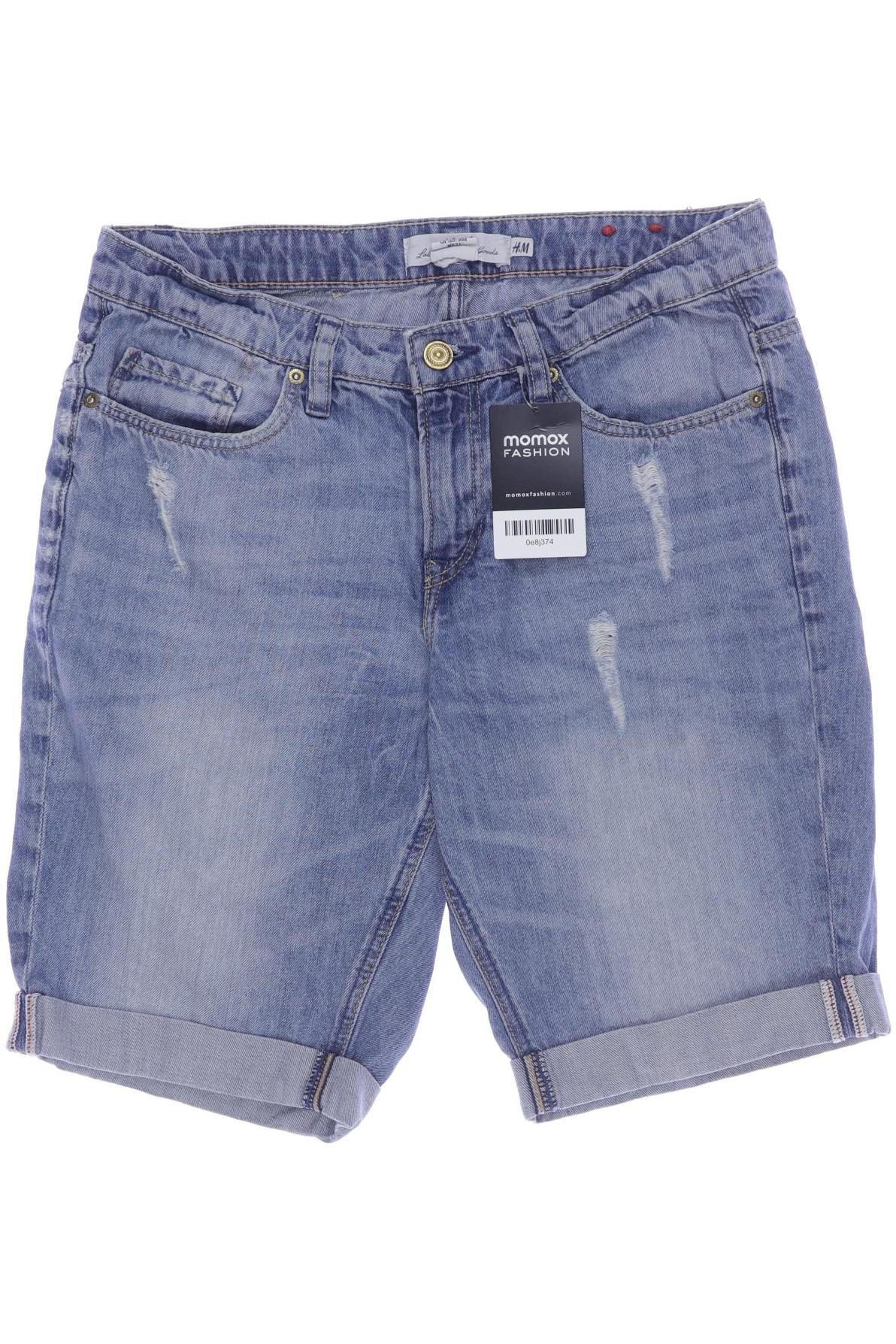 

H&M Damen Shorts, blau, Gr. 27