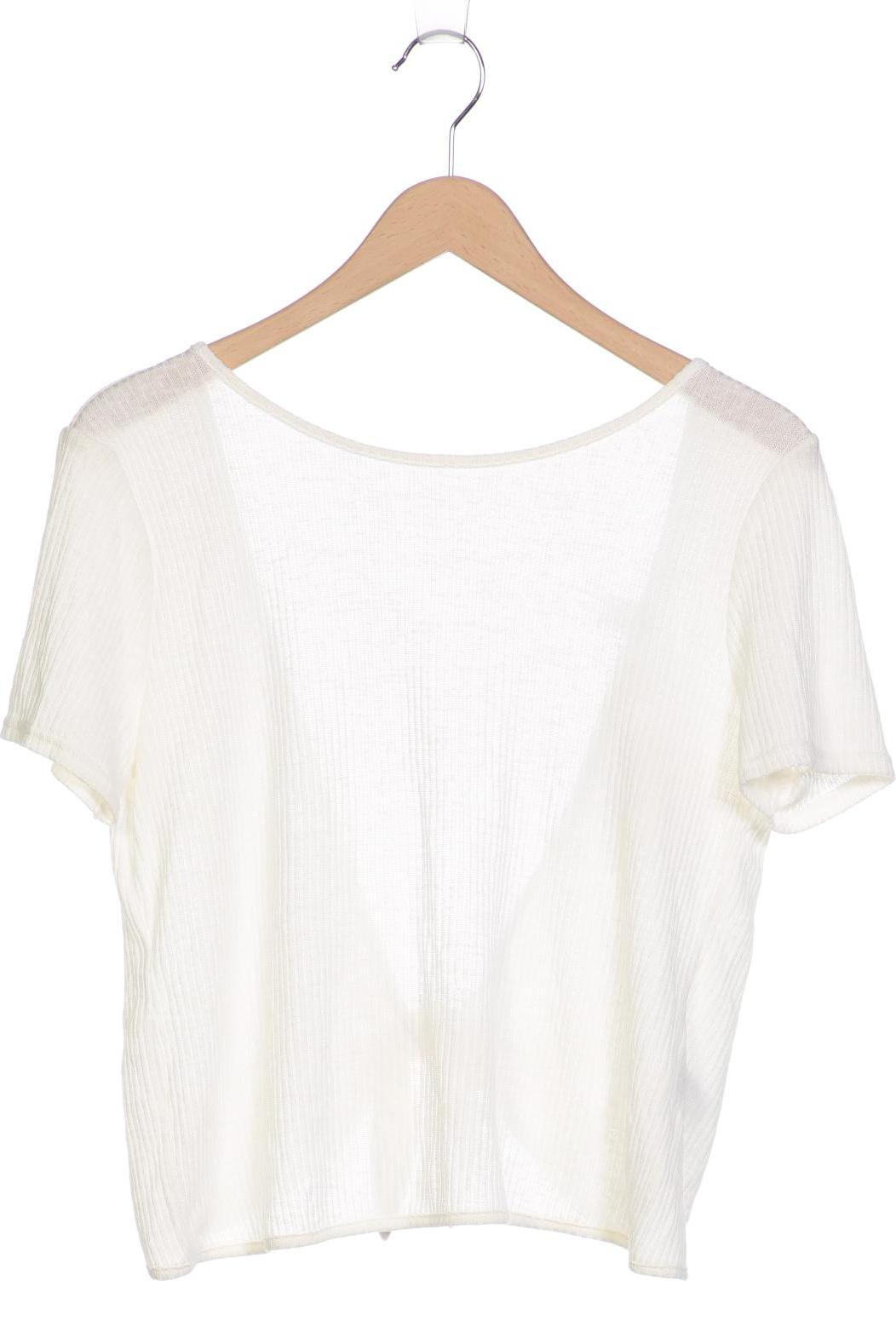 

H&M Damen T-Shirt, weiß