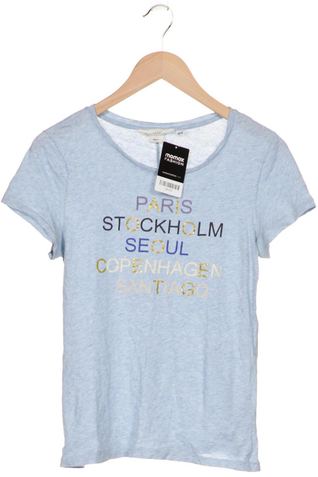 

H&M Damen T-Shirt, hellblau