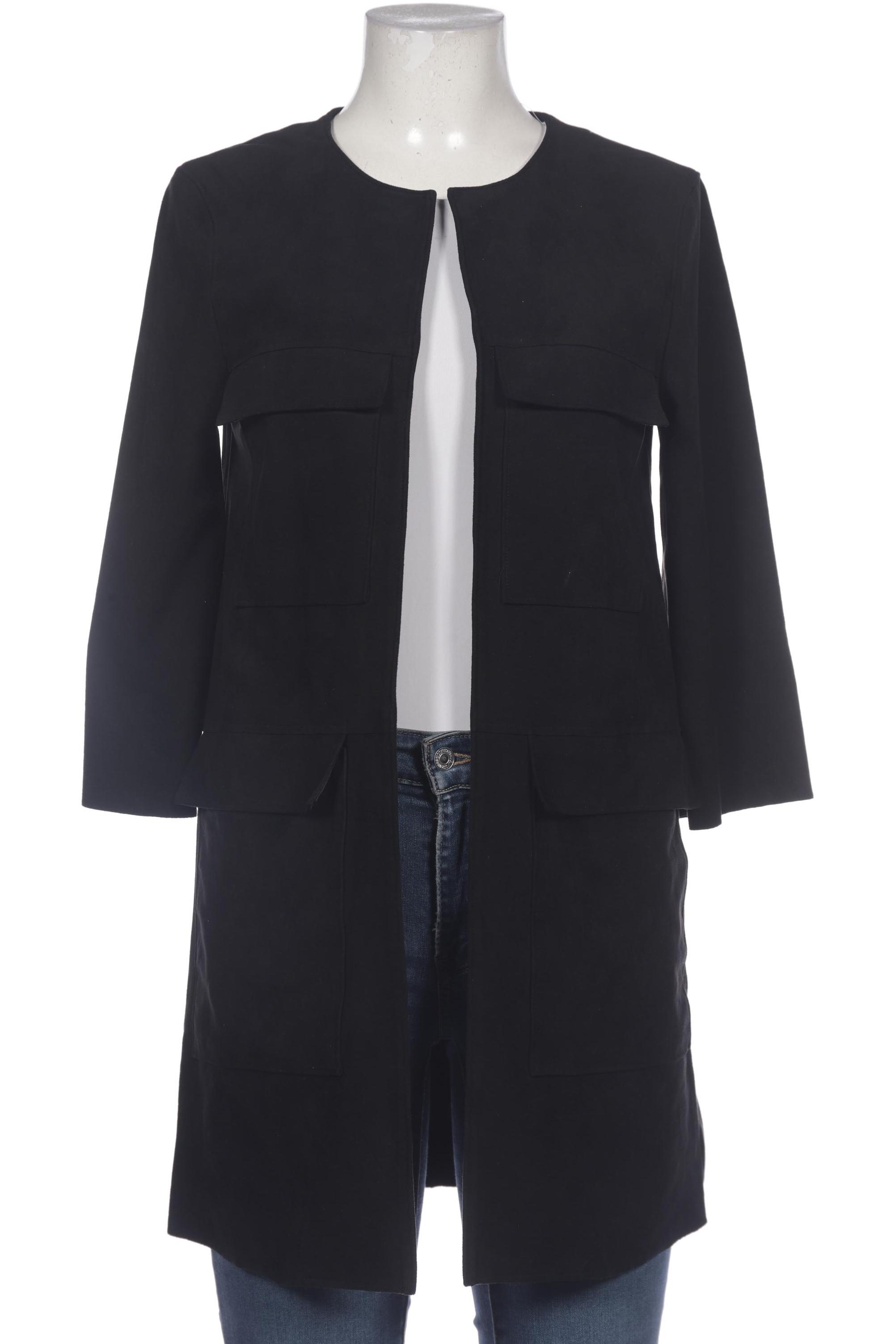 

H&M Damen Mantel, schwarz, Gr. 36