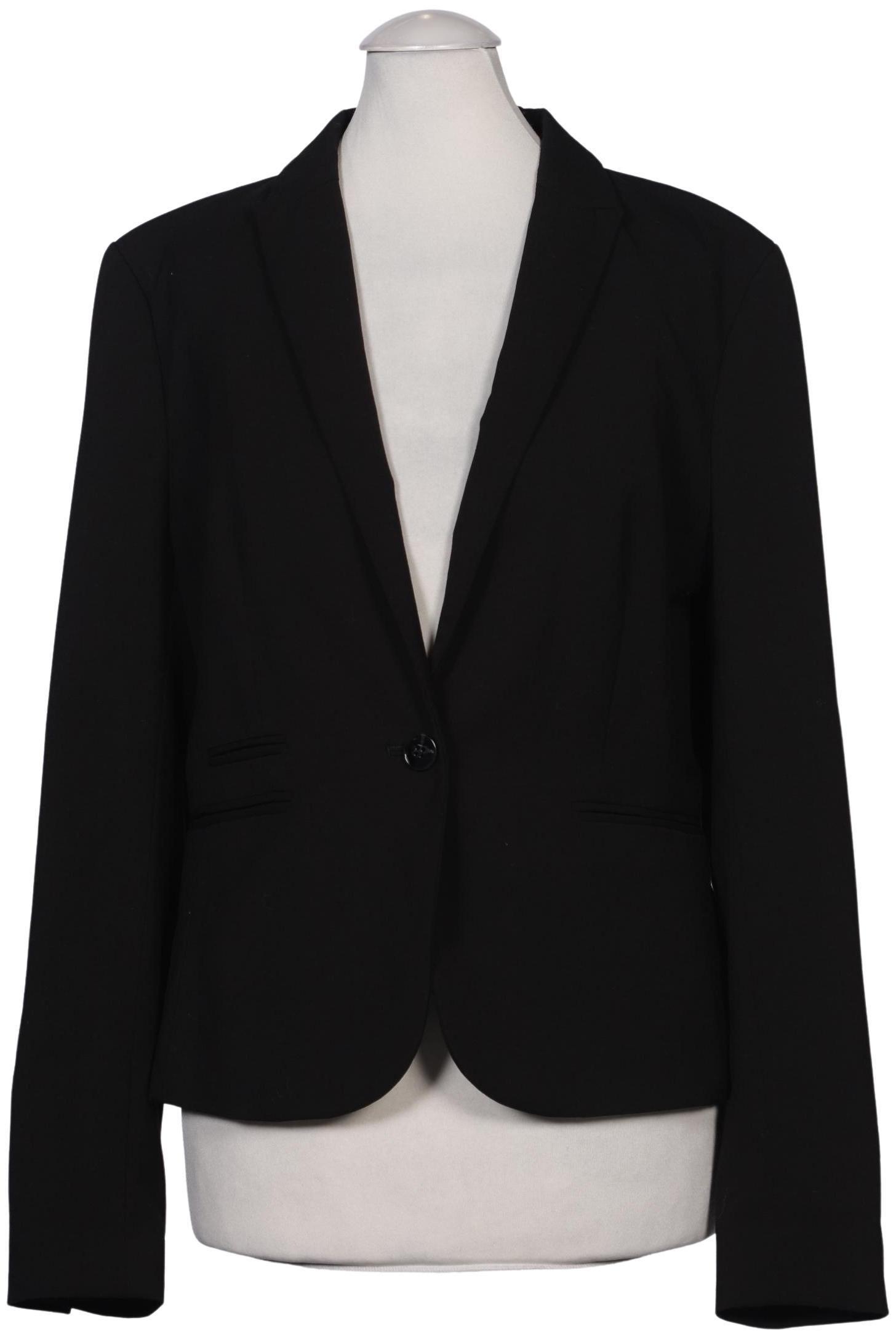 

H&M Damen Blazer, schwarz, Gr. 38