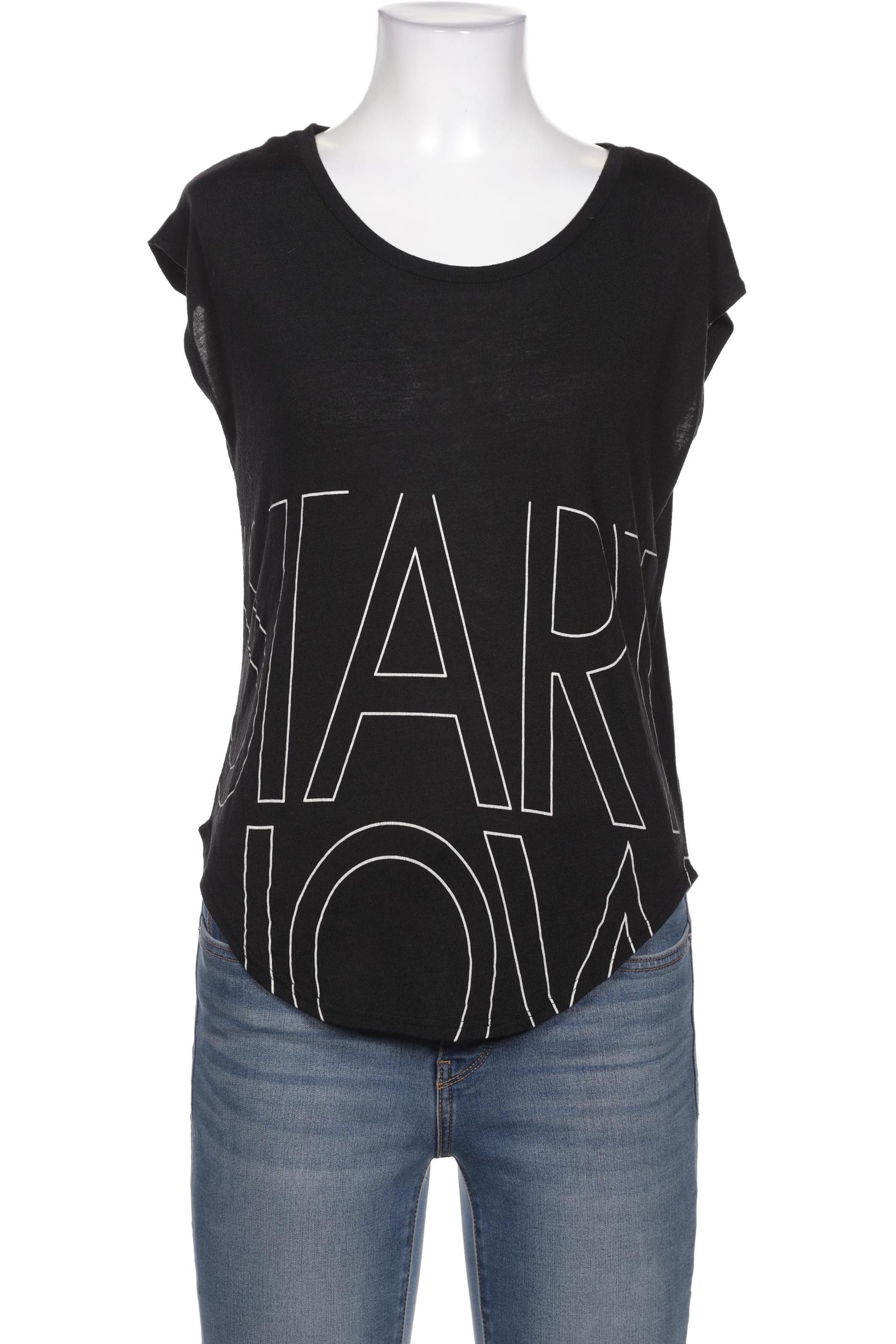 

H&M Damen T-Shirt, schwarz